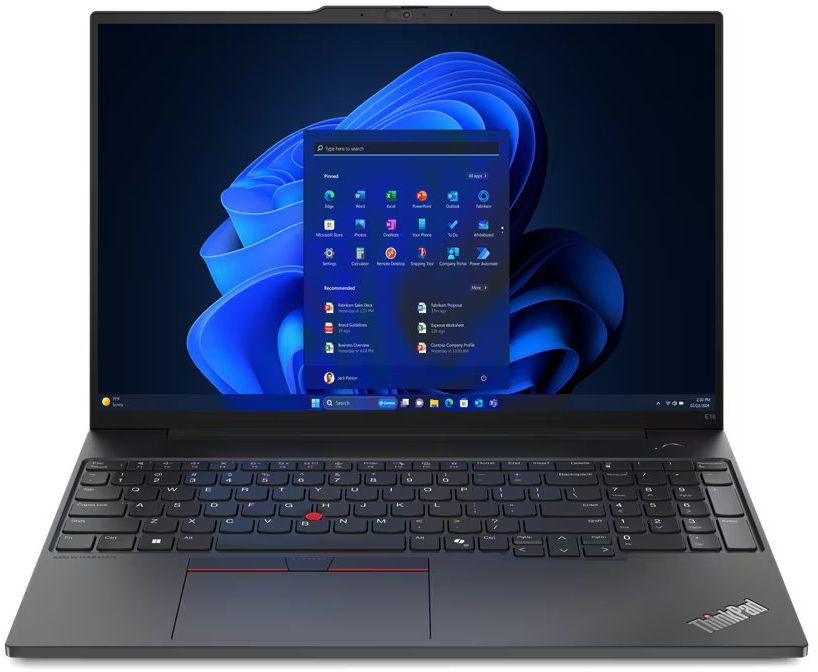 Ноутбук LENOVO ThinkPad E16 Gen 2 Black (21MA000TRA) фото 2