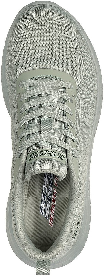Кроссовки женские Skechers Bobs Sport Squad Chaos - Face Off 117209 SAGE 38 (8 US) серые фото 4