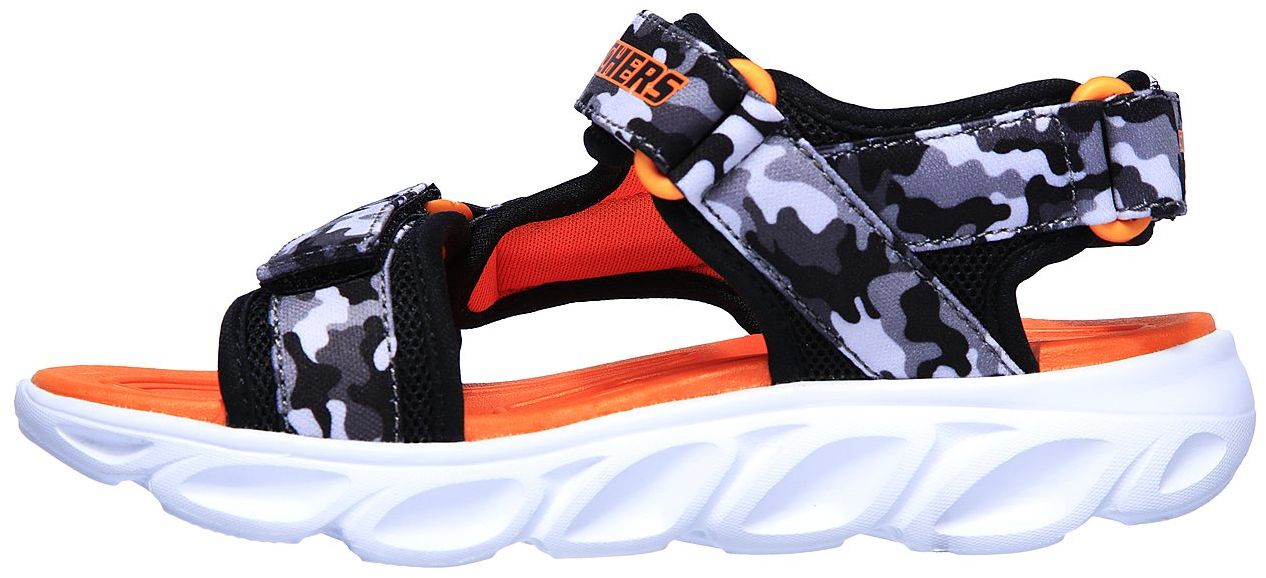 Сандалі для хлопчиків Skechers S Lights: Hypno-Splash - Sun Breaks 400077N BGOR 26 (10 US) сіріфото