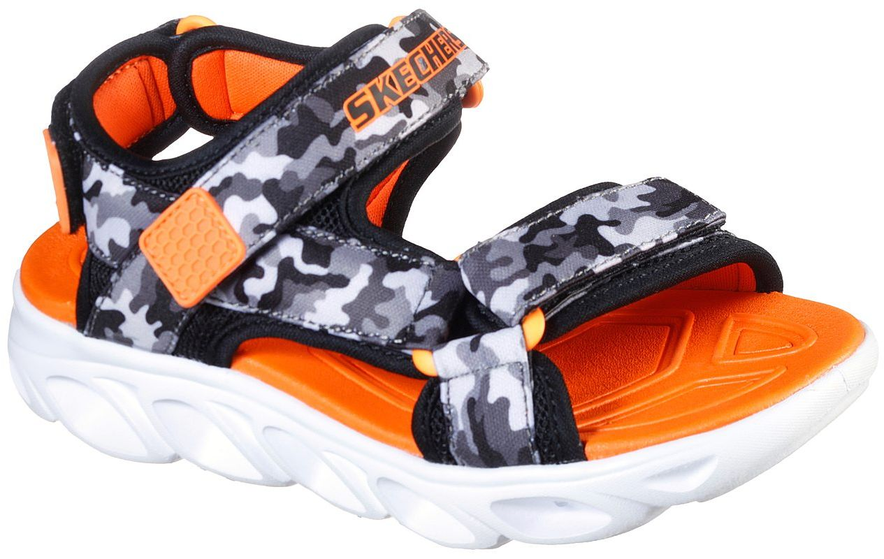 Сандалі для хлопчиків Skechers S Lights: Hypno-Splash - Sun Breaks 400077N BGOR 26 (10 US) сіріфото