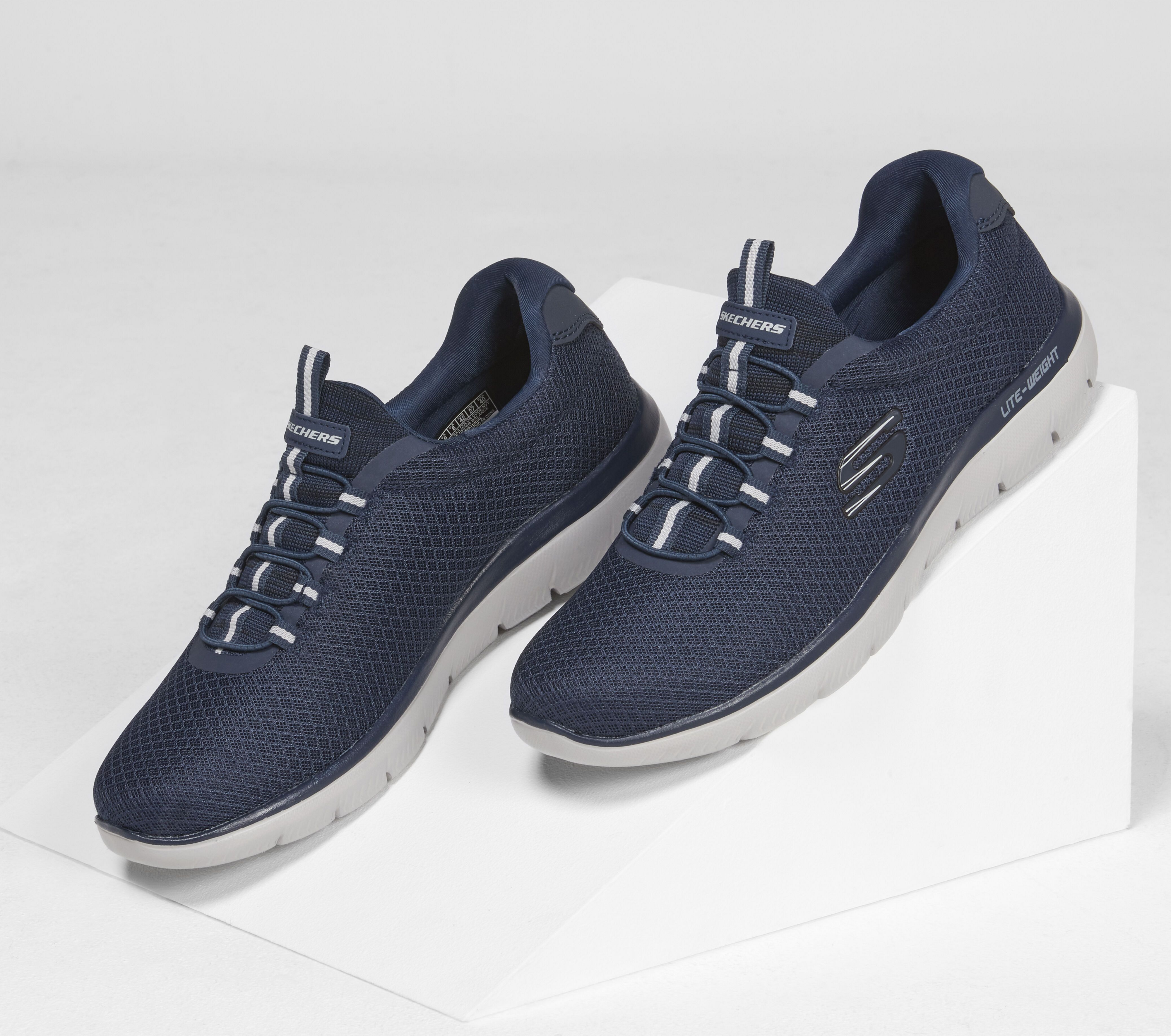 Кроссовки мужские Skechers Summits 52811 NVY 45 (11 US) темно-синие фото 