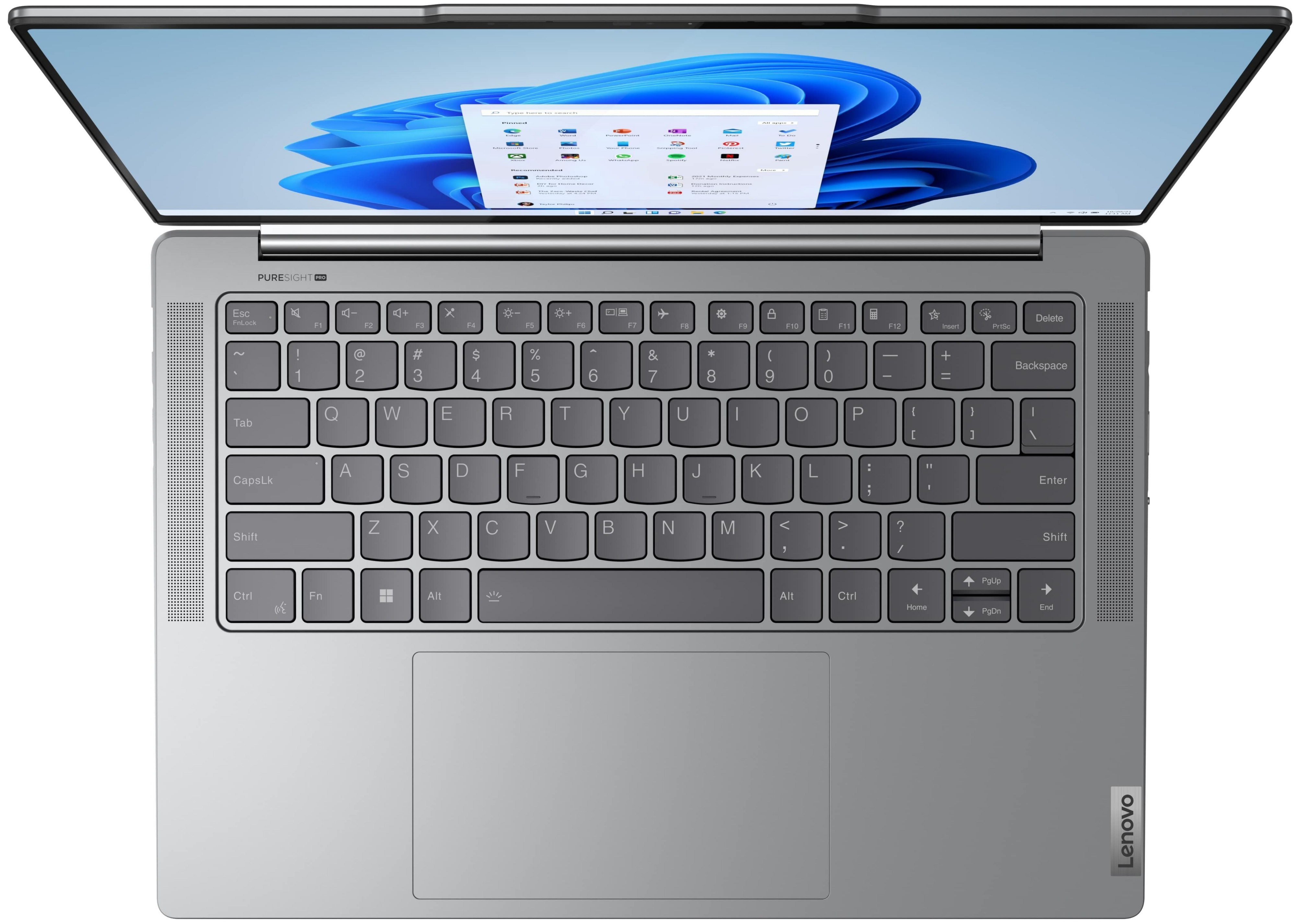 Ноутбук LENOVO Yoga Pro 7 14IMH9 Luna Grey (83E200ACRA) фото 4