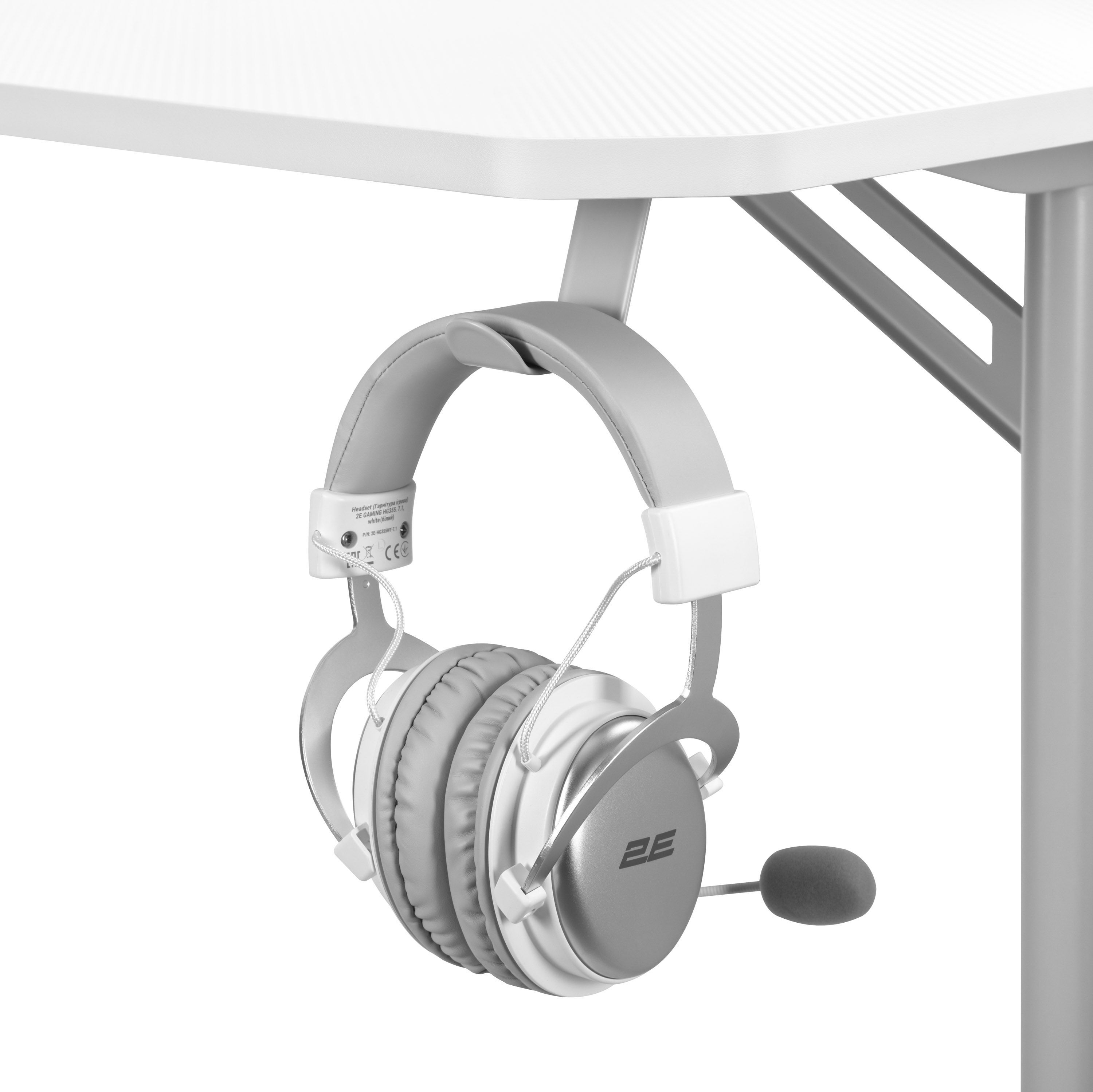 Стіл 2E Gaming OTOROSHI White-Gray (2E-GT-OTO-WTGR)фото7