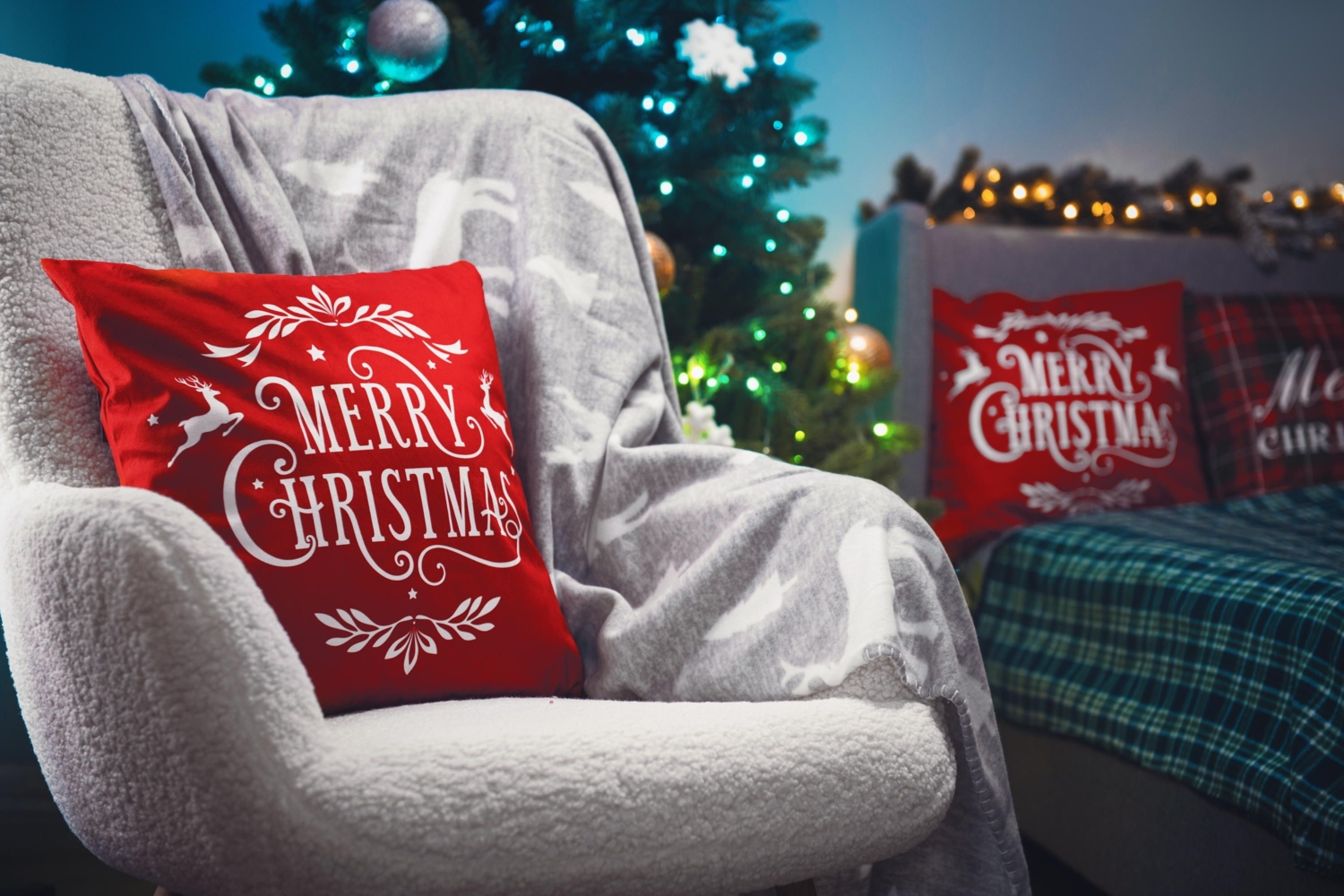 Плед ARDESTO Fleece 130x160см, олени (ART0716PB) фото