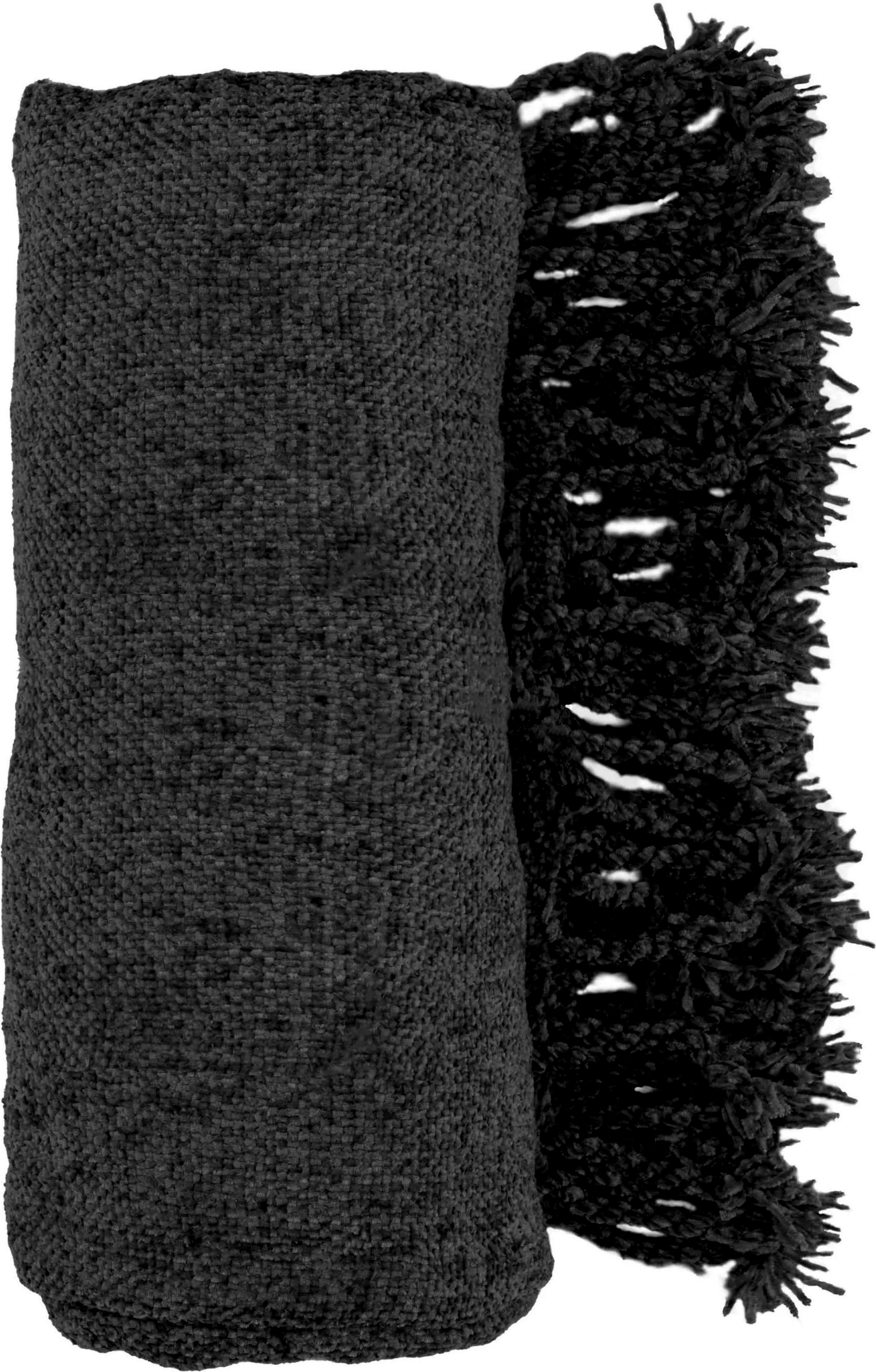 Плед ARDESTO Chenille 140х190см серый (ART0203CH) фото 3