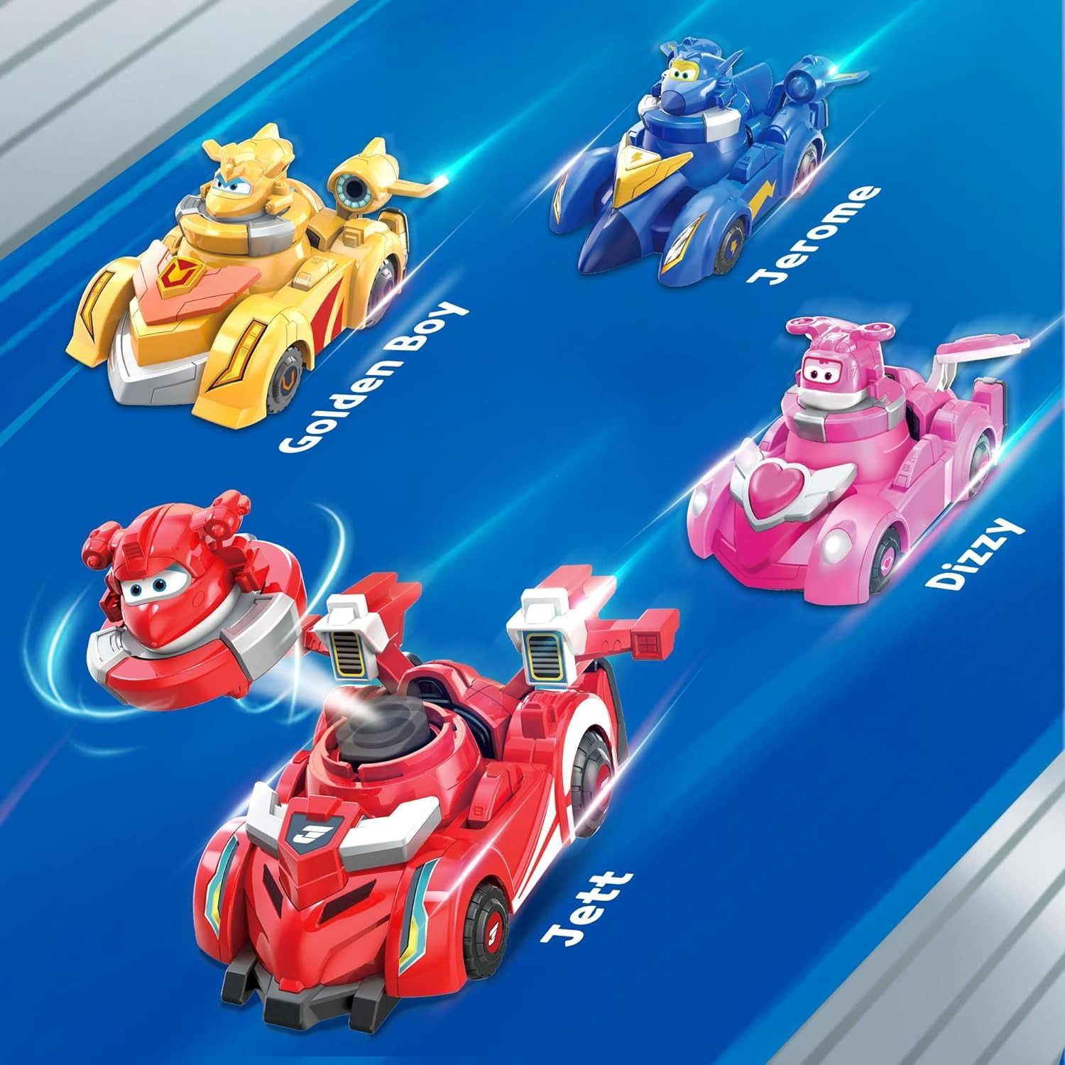 Игровой набор Super Wings Spinning Vehicle Джетт (Jett) (EU770310) фото 11