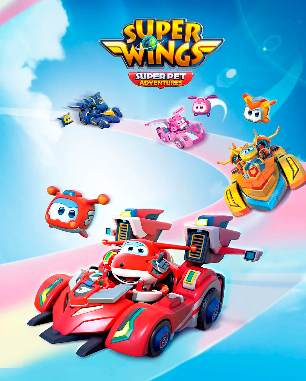 Игровой набор Super Wings Spinning Vehicle Золотой Мальчик (Golden Boy) (EU770331) фото 7