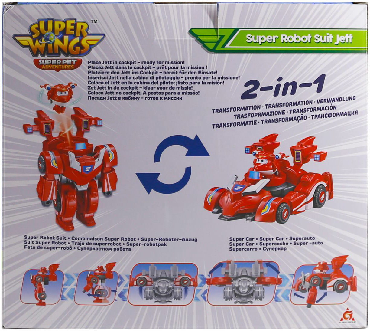 Игровой набор Super Wings Super Robot Suit Джетт(Jett) (EU770351) фото 3