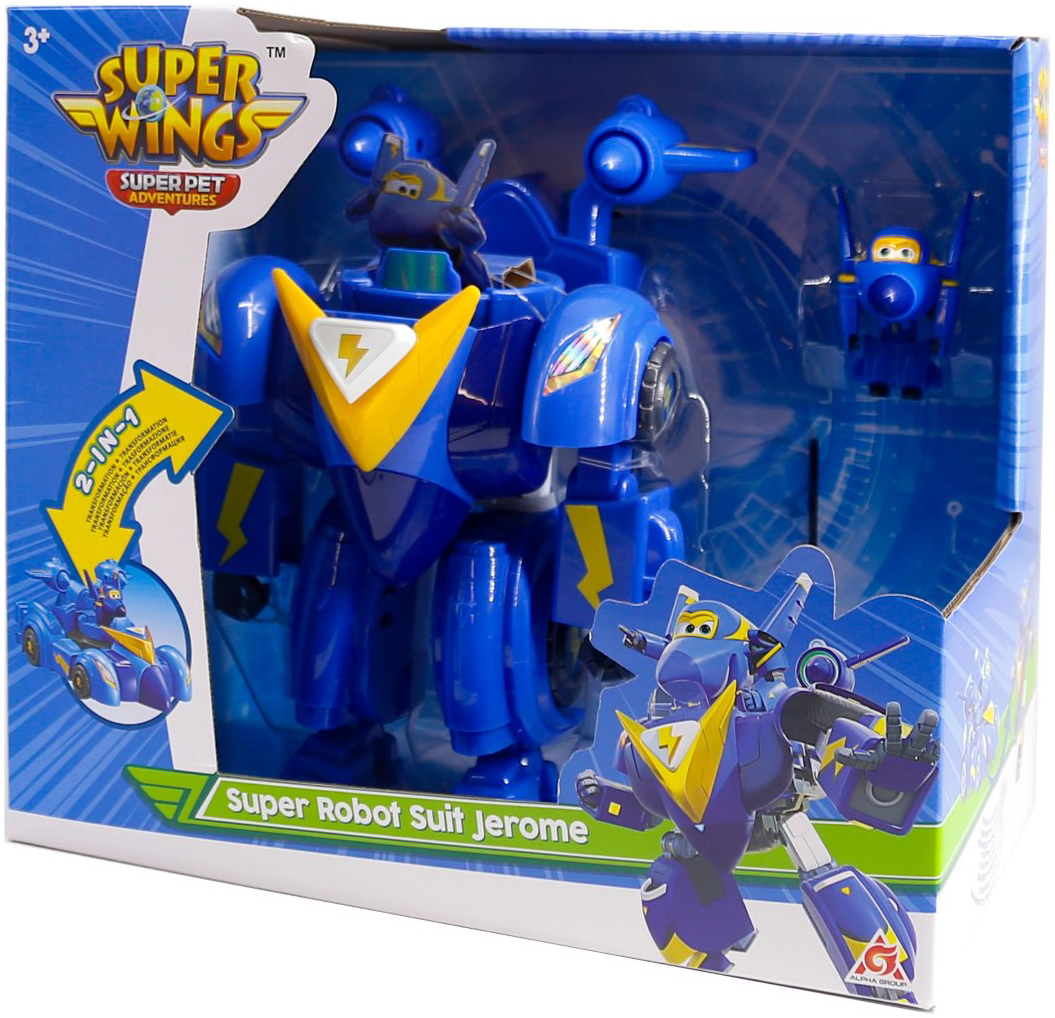 Ігровий набір Super Wings Super Robot Suit Джером (Jerome) (EU770353)фото2