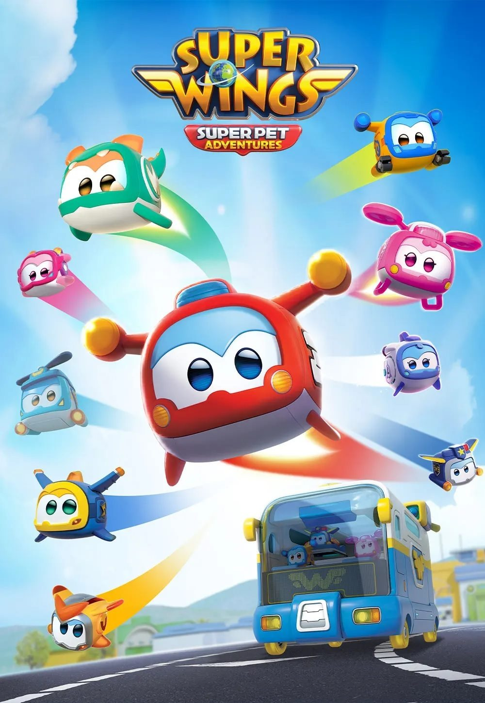 Игровая фигурка Super Wings Super Pet Pet Шайн любимец (Shinepet), свет (EU770420) фото 12