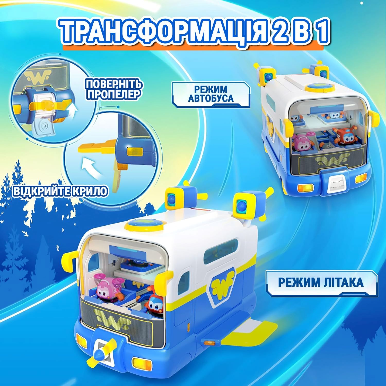 Ігровий набір Super Wings Міні-база Супер Улюбленців (EU770880)фото8