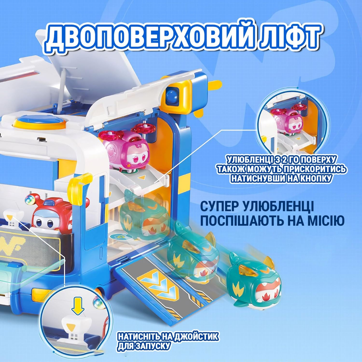 Ігровий набір Super Wings Міні-база Супер Улюбленців (EU770880)фото6