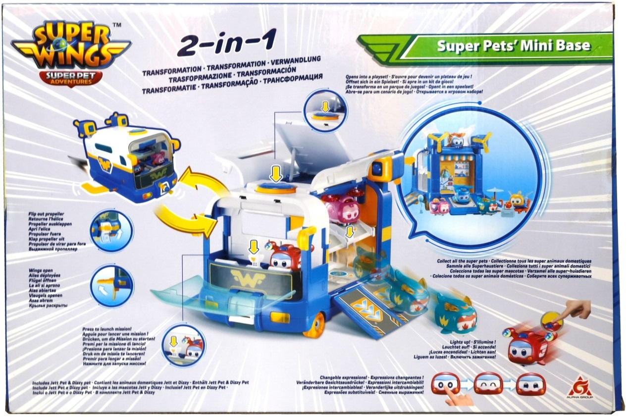 Игровой набор Super Wings Мини-база Супер Любимцев (EU770880) фото 4