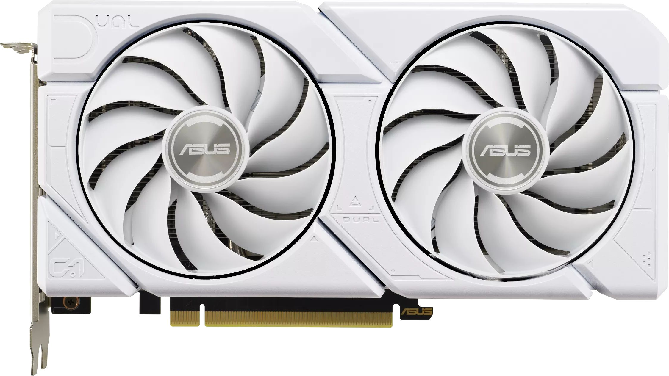 Видеокарта ASUS GeForce RTX 4070 SUPER OC 12GB GDDR6X EVO DUAL белая (90YV0KC8-M0NA00)фото2