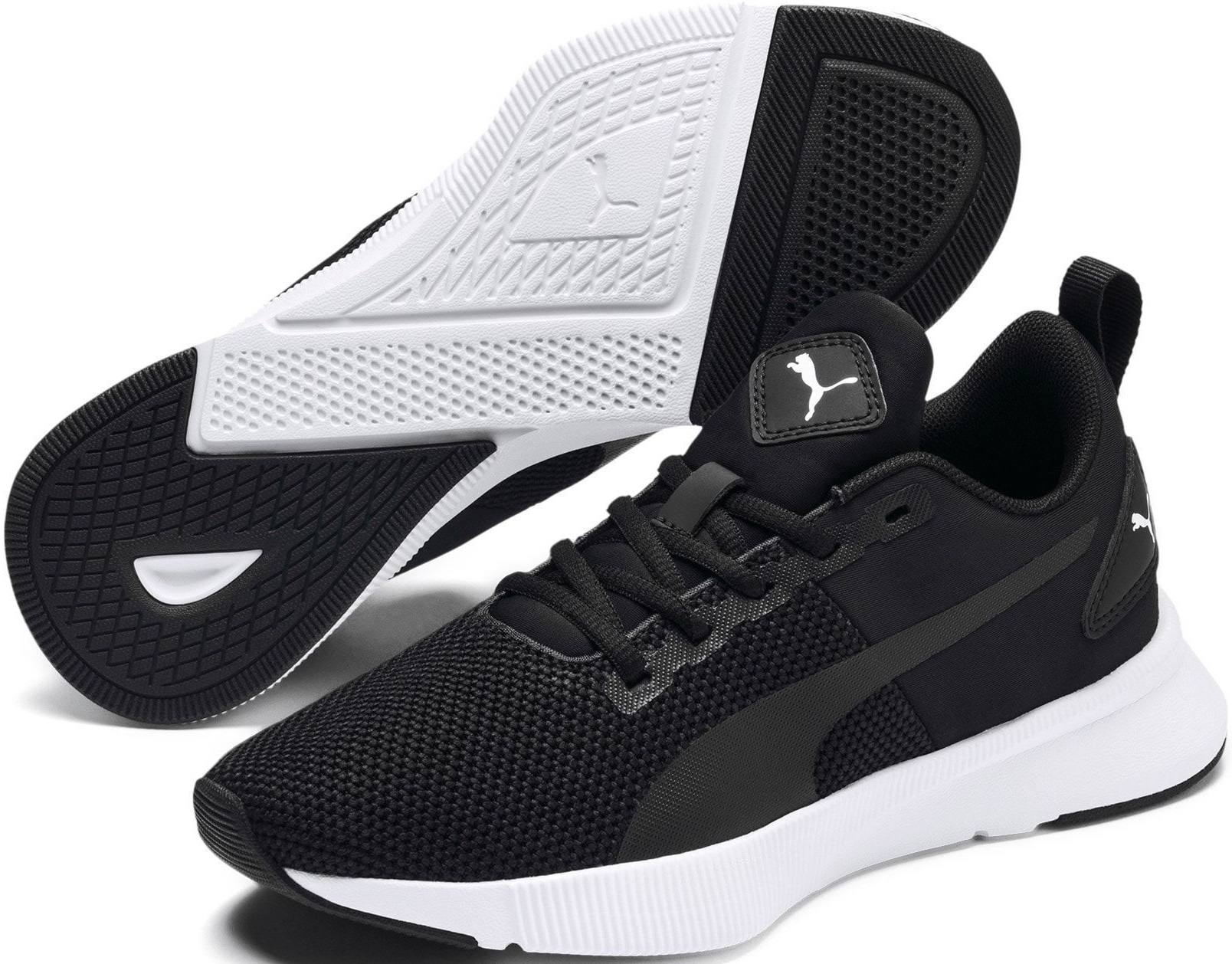 Кроссовки подростковые Puma Flyer Runner Jr 192928-01 37 (4 UK) черные фото 