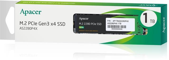 SSD накопитель Apacer M.2 1TB PCIe 3.0 P4X (AP1TBAS2280P4X-1) фото 2