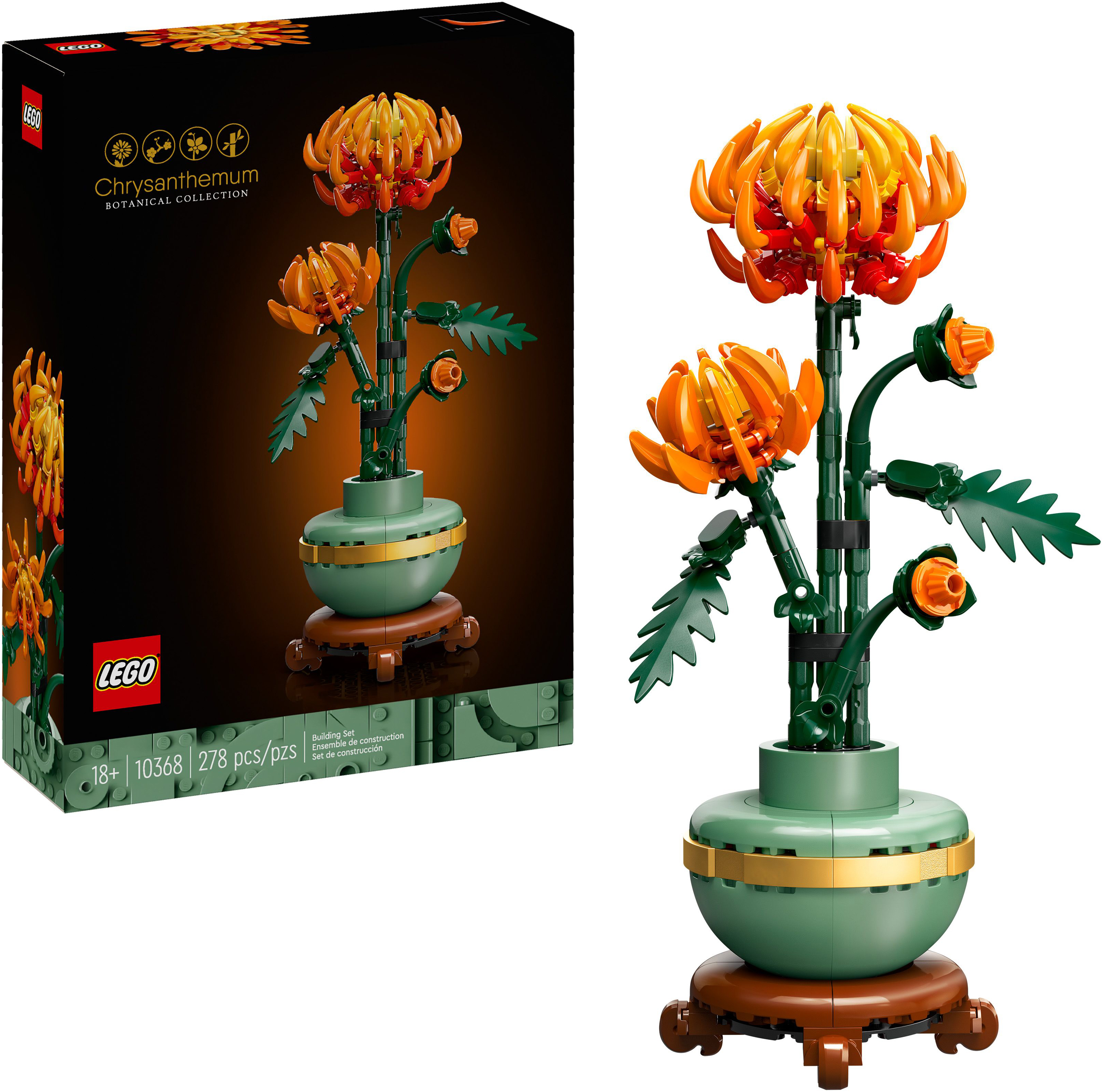 Конструктор LEGO 10368 Хризантемафото11