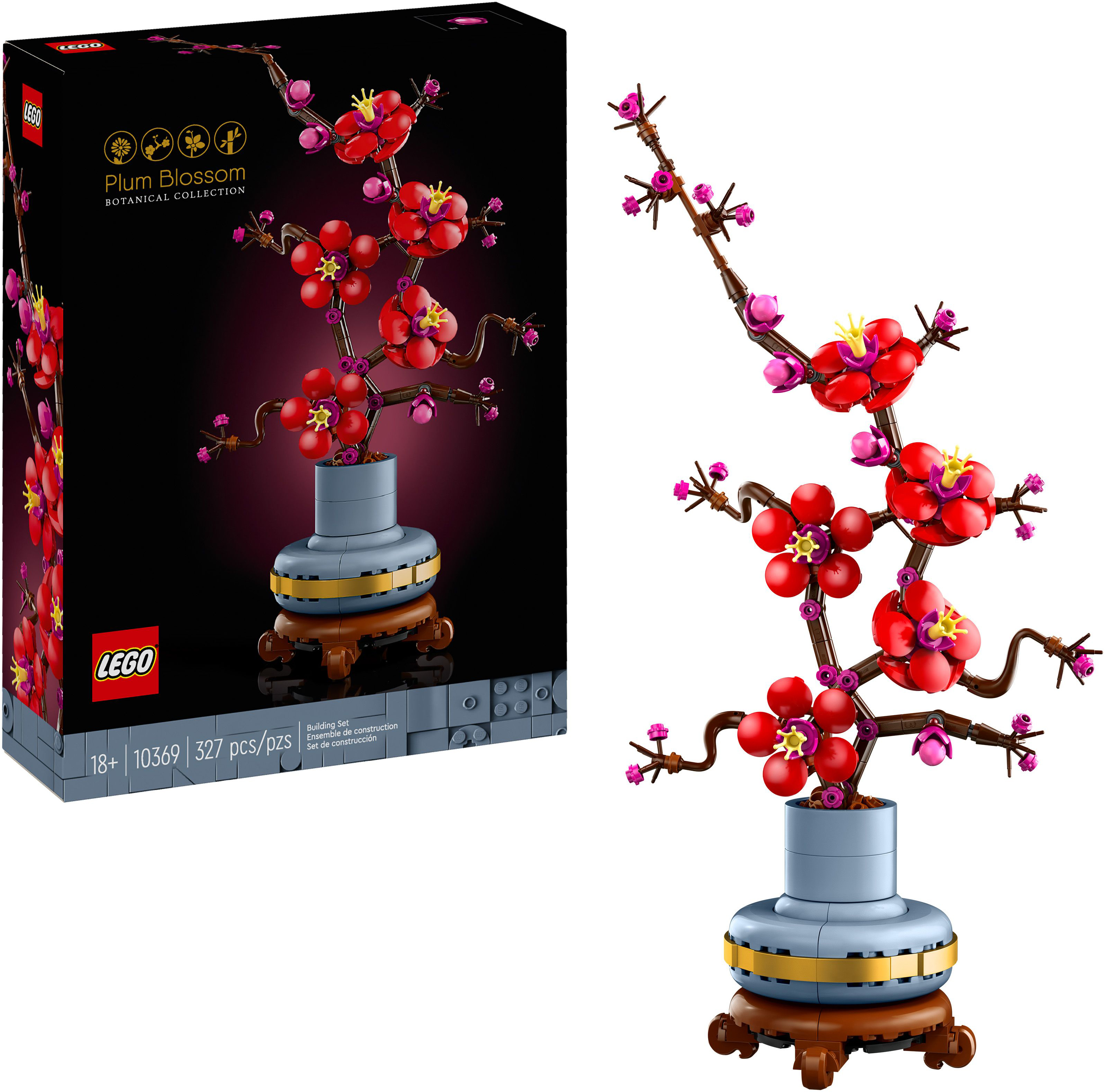 Консируктор LEGO 10369 Сливове цвітінняфото10