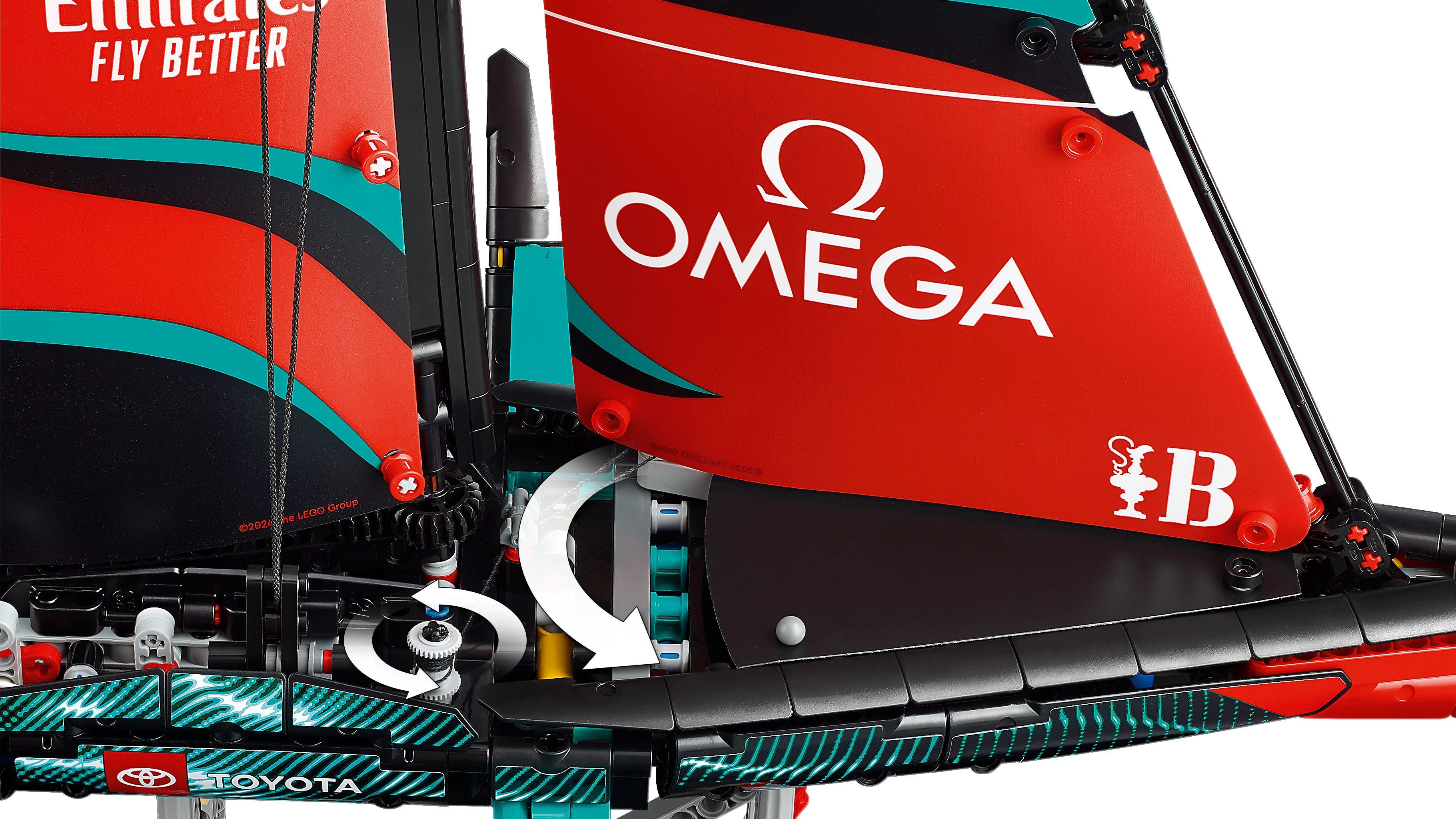 LEGO 42174 Яхта Emirates Team New Zealand AC75фото5