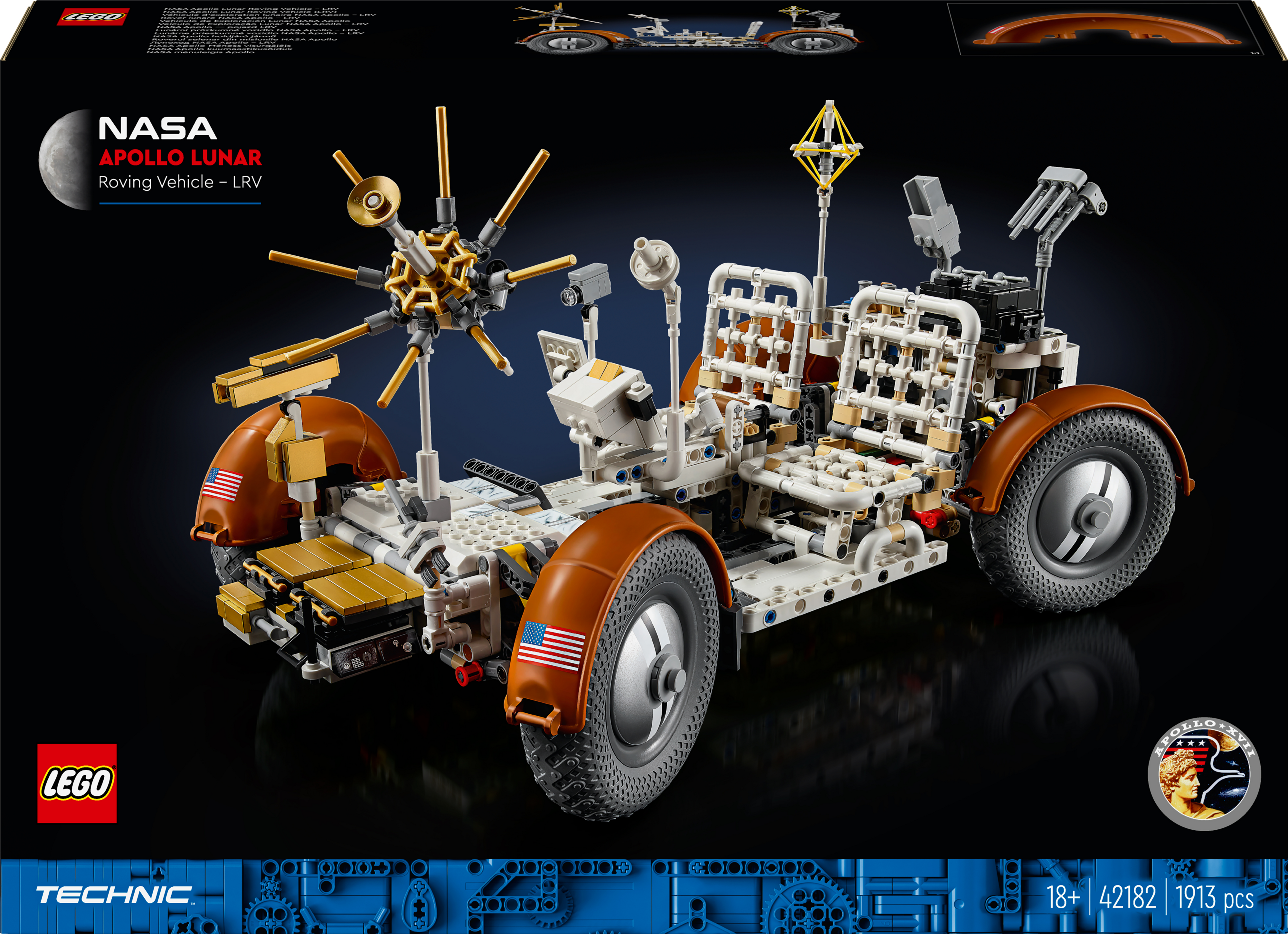 Конструктор LEGO 42182 Місячний автомобіль NASA Apolloфото2