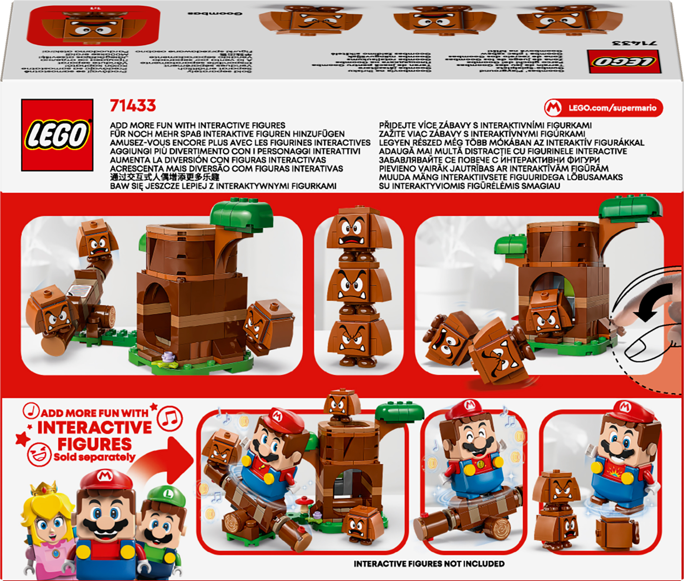 Конструктор LEGO 71433 Ігровий майданчик для Goombasфото5