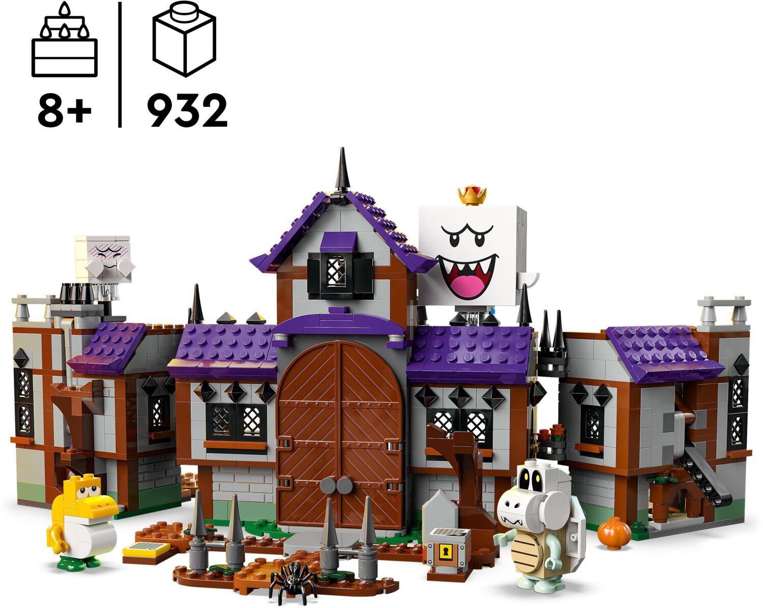 LEGO 71436 Super Mario Садиба з привидами Бу-короляфото