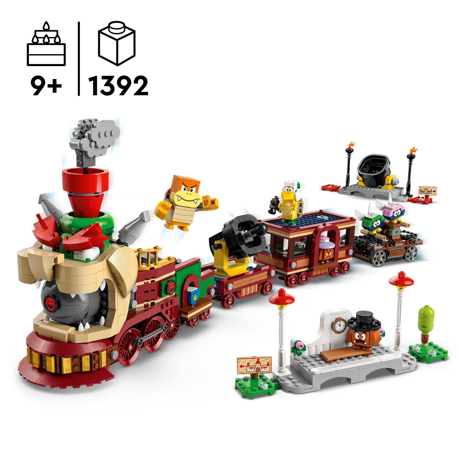 LEGO 71437 Швидкий потяг Боузерафото