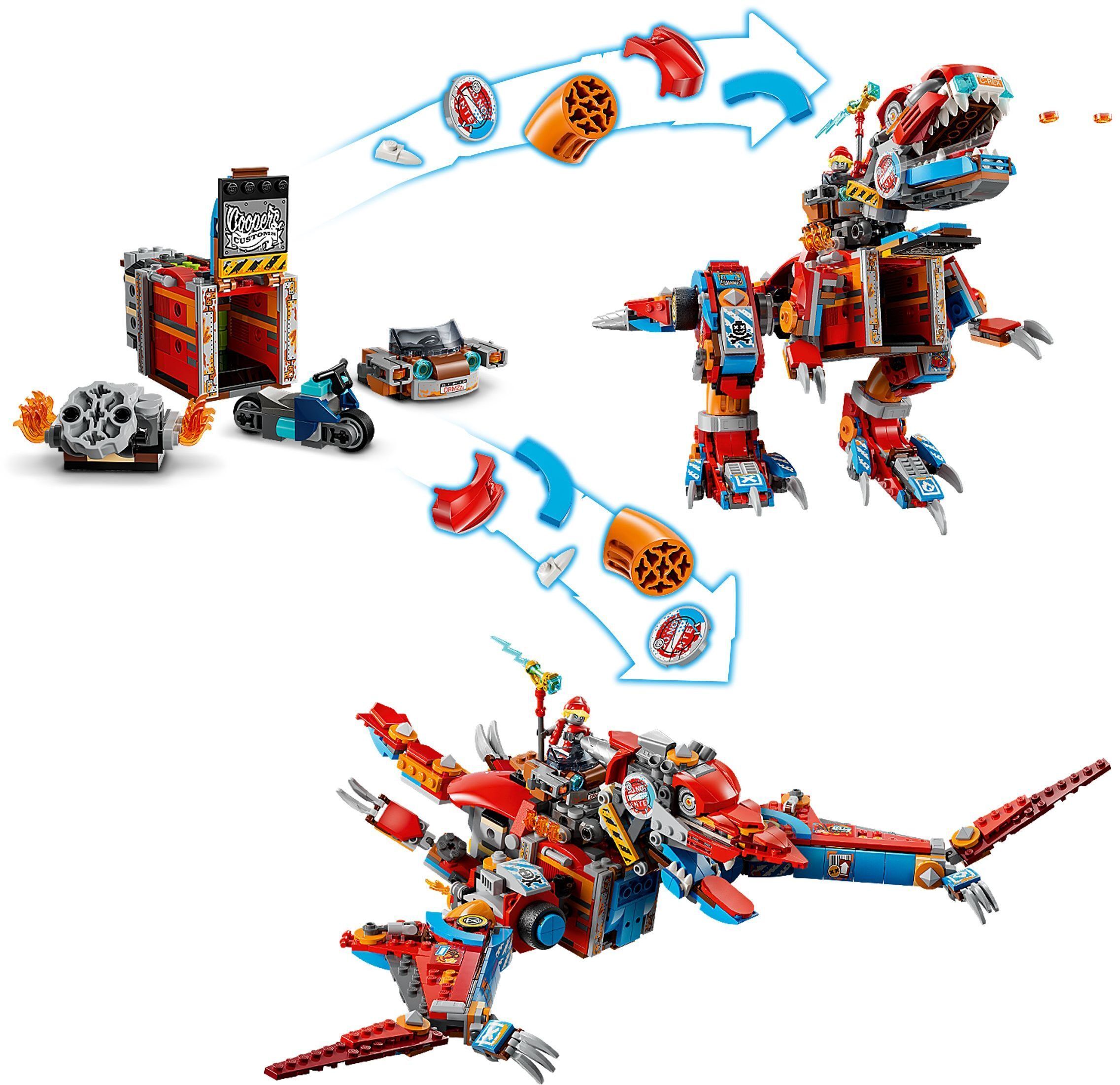 LEGO 71484 Робот динозавр Купера фото 4