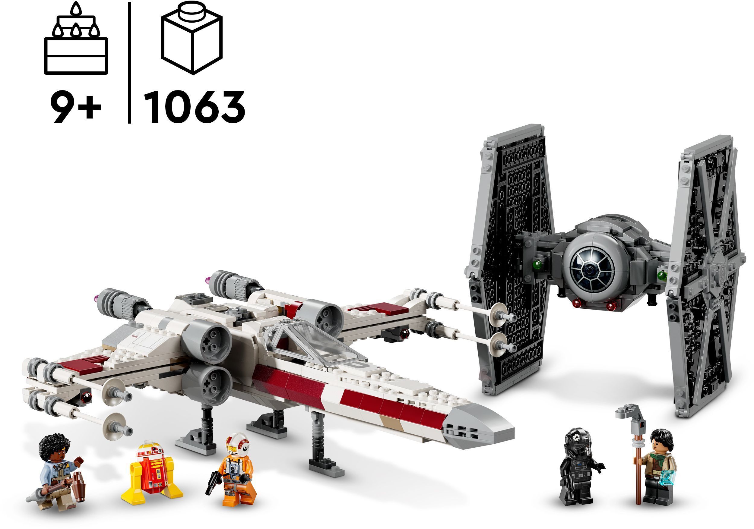 LEGO 75393 Истребитель СИД и корабль типа X фото 2