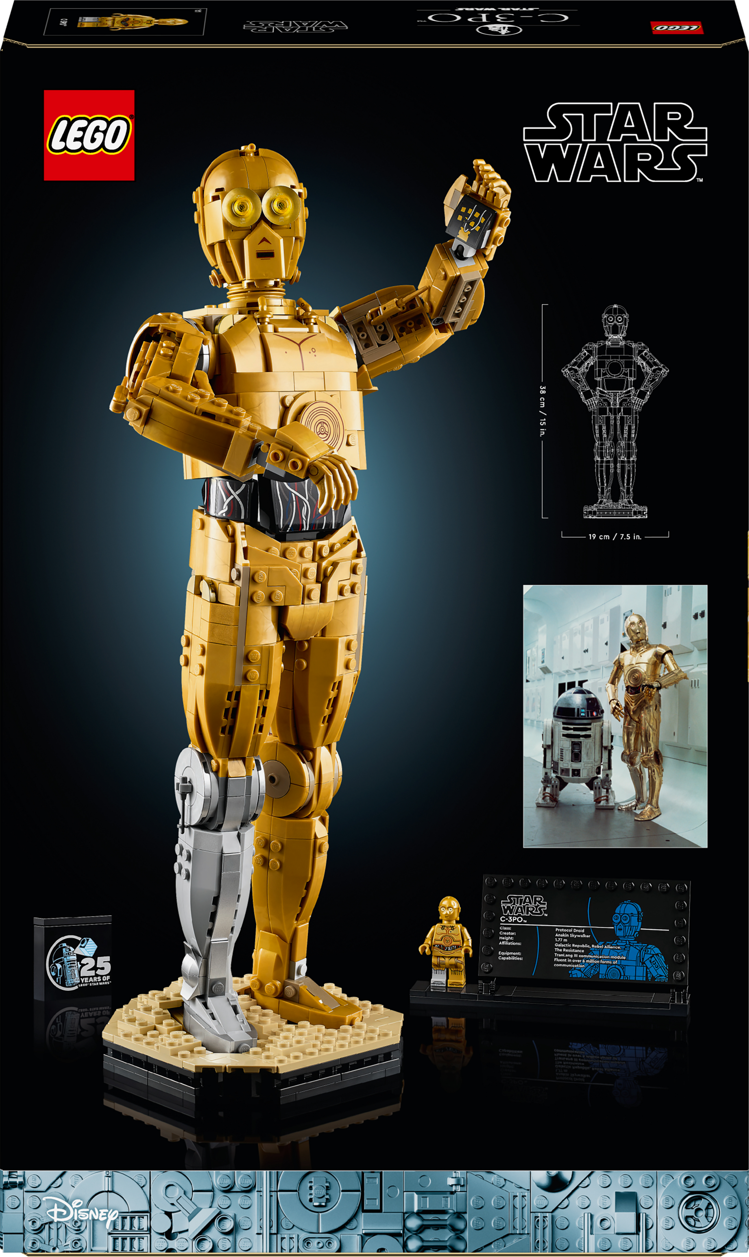 Конструктор LEGO 75398 Star Wars C-3PO фото 4