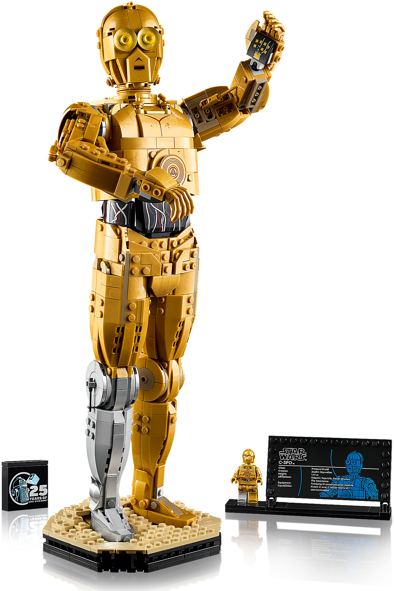 Конструктор LEGO 75398 Star Wars C-3PO фото 10