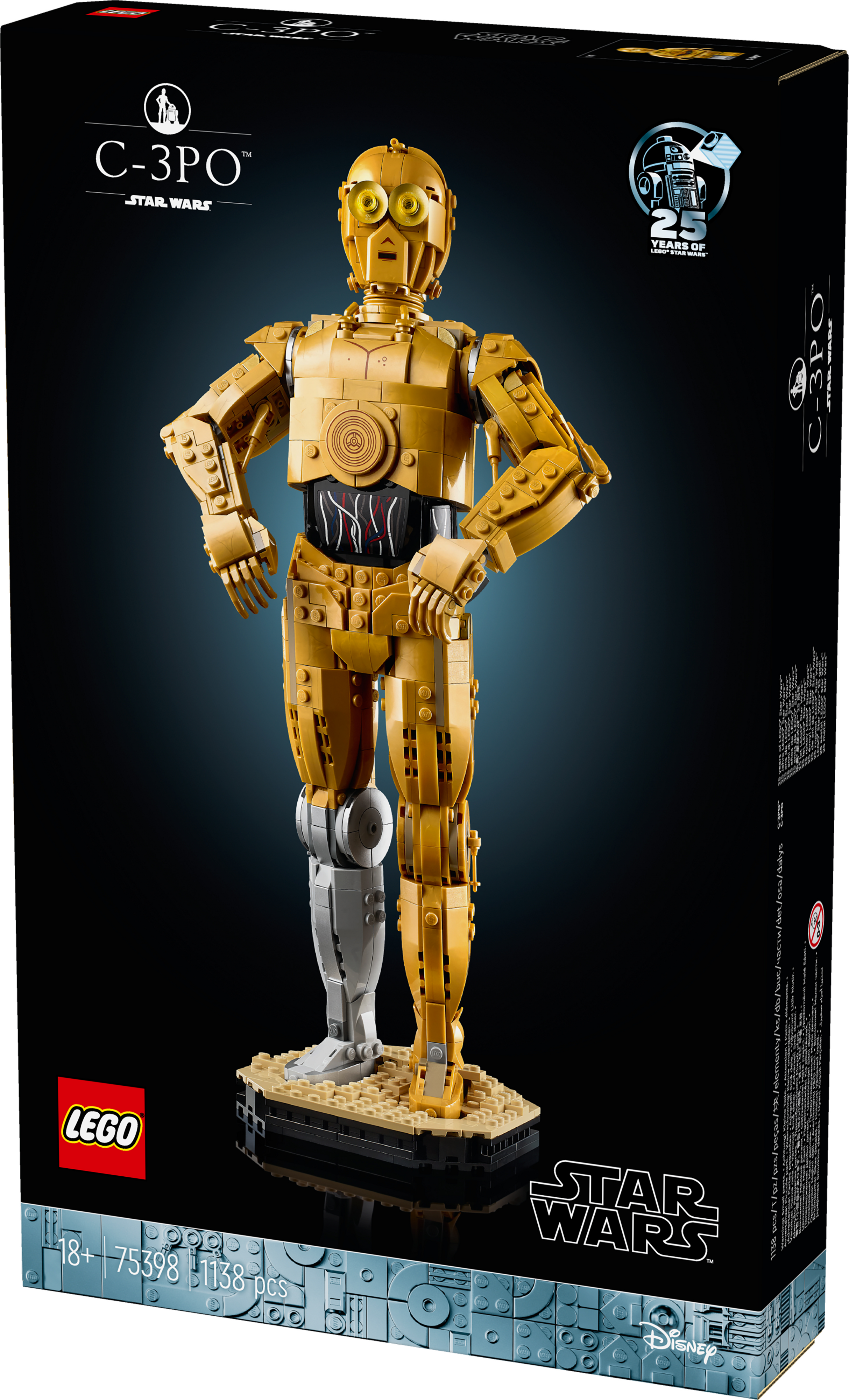 Конструктор LEGO 75398 Star Wars C-3PO фото 3