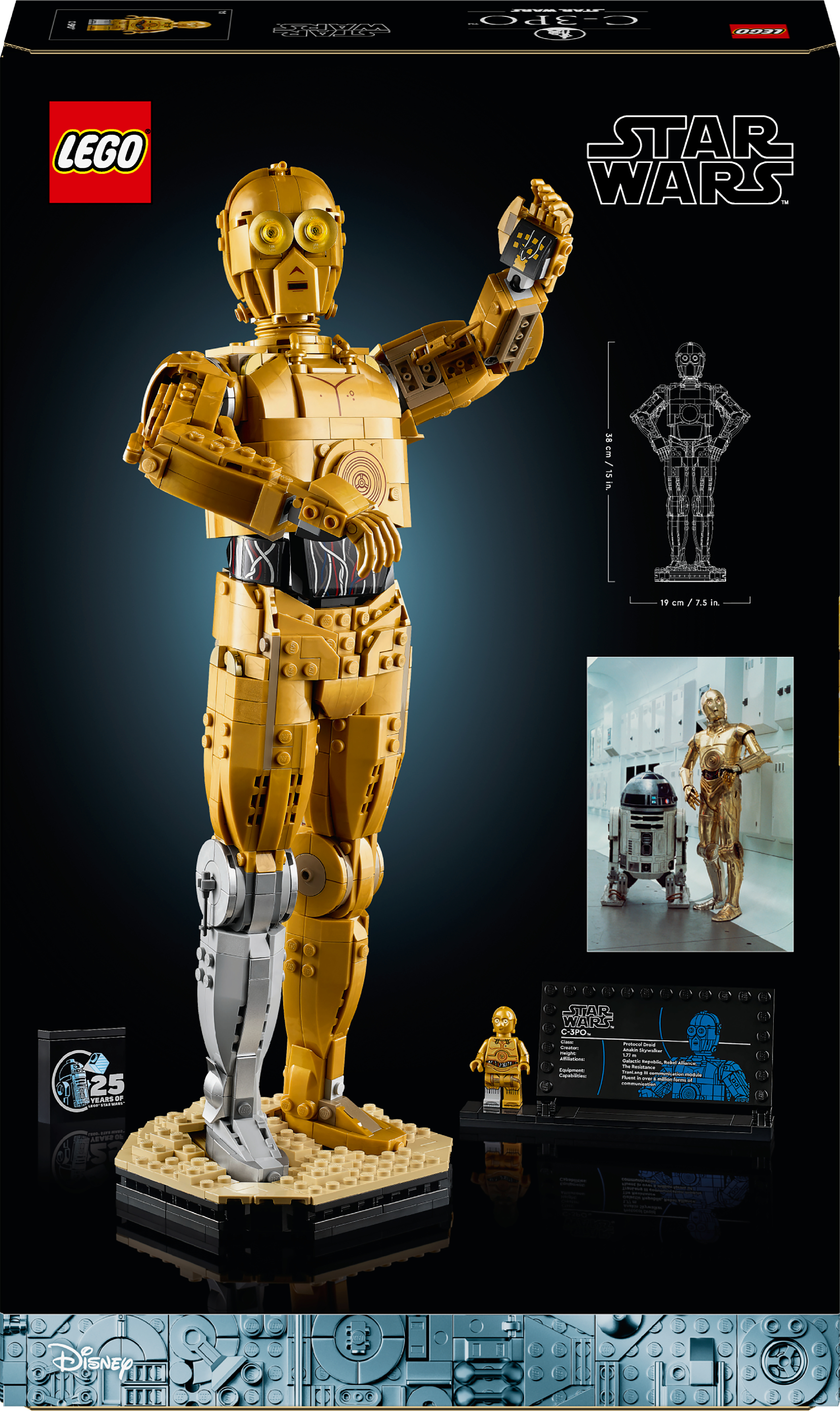 LEGO 75398 Star Wars C-3PO фото 12
