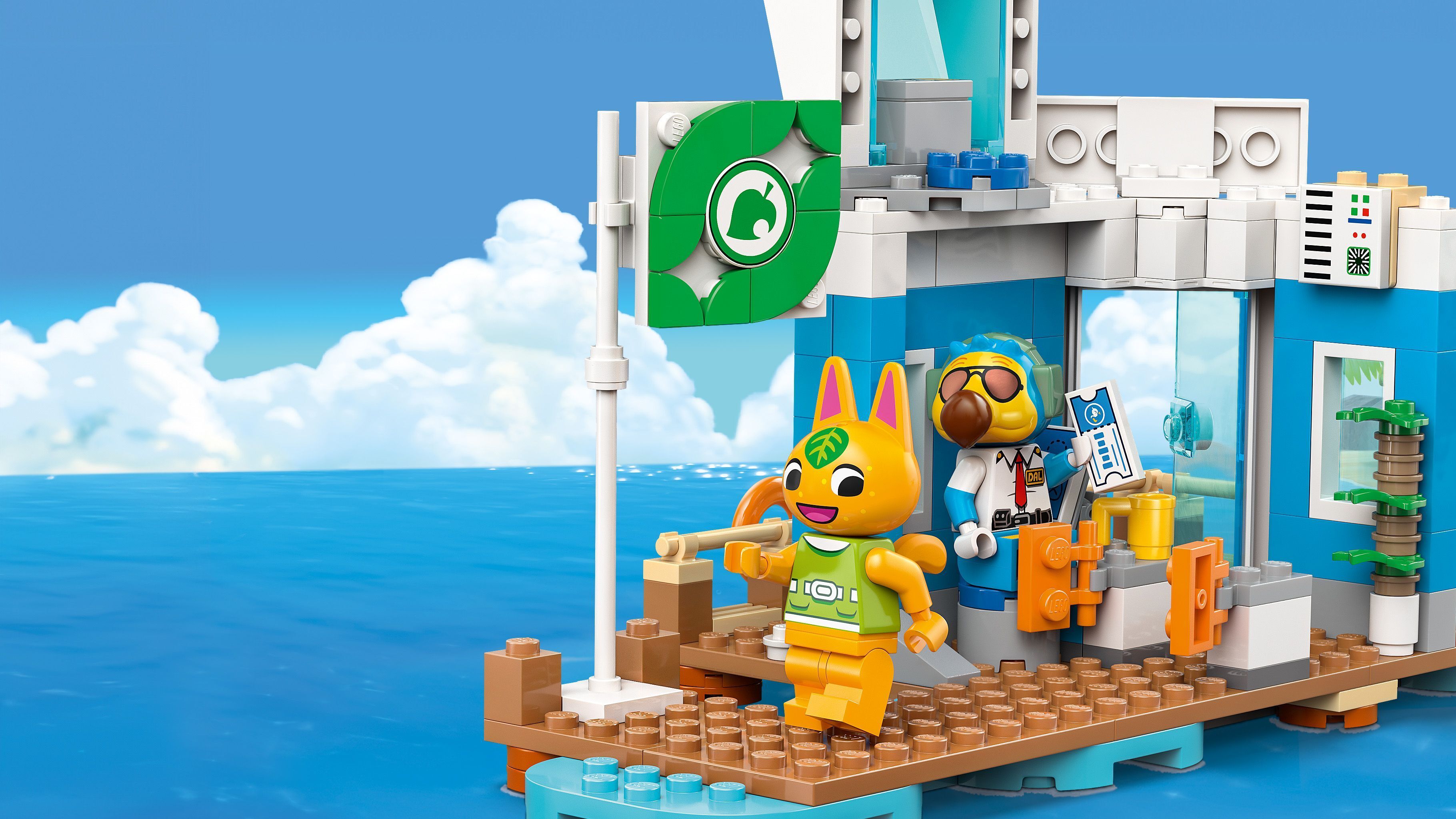 LEGO 77051 Animal Crossing Летайте с Dodo Airlines фото 4