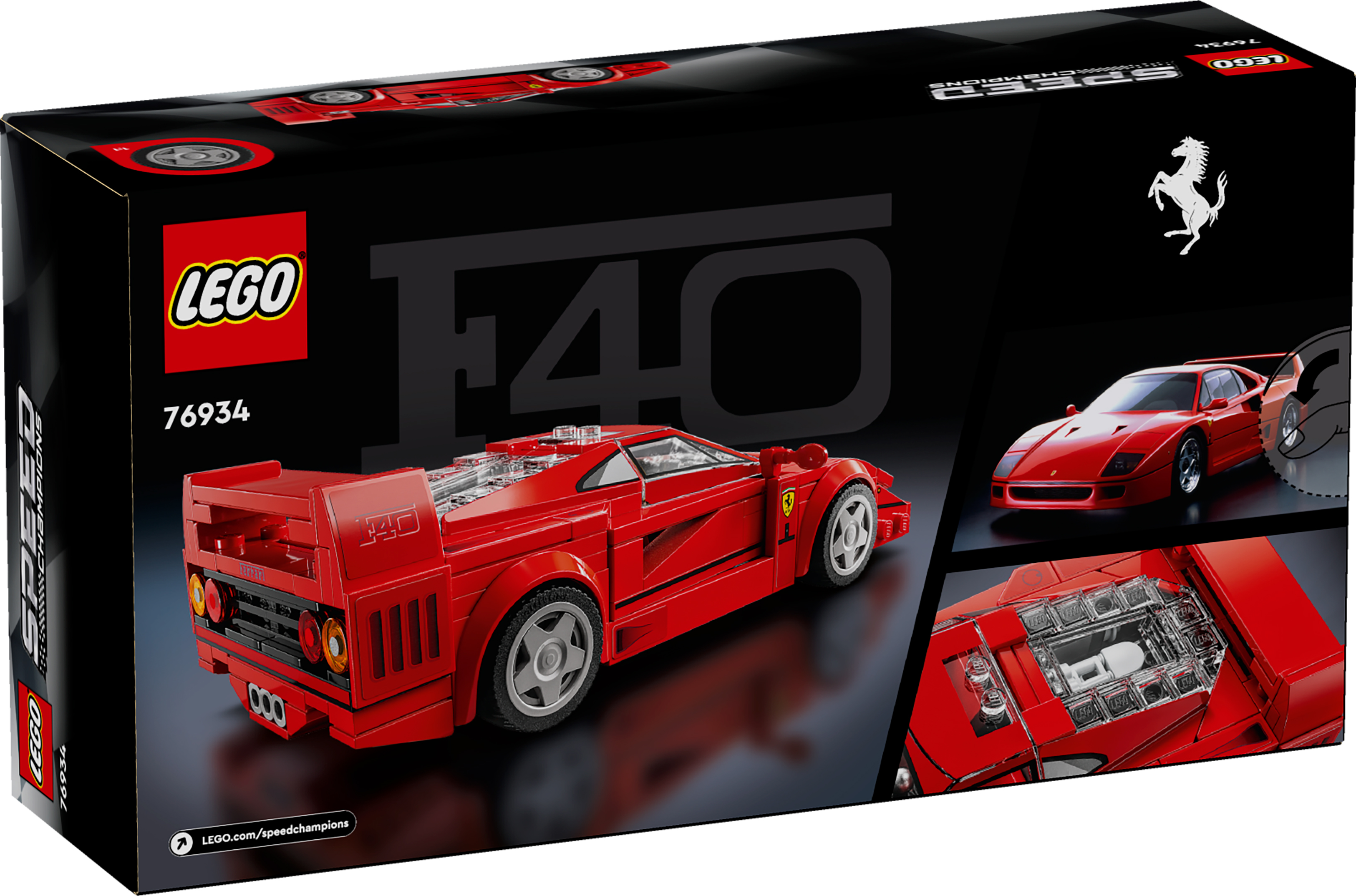 Конструктор LEGO 76934 Суперкар Ferrari F40фото5