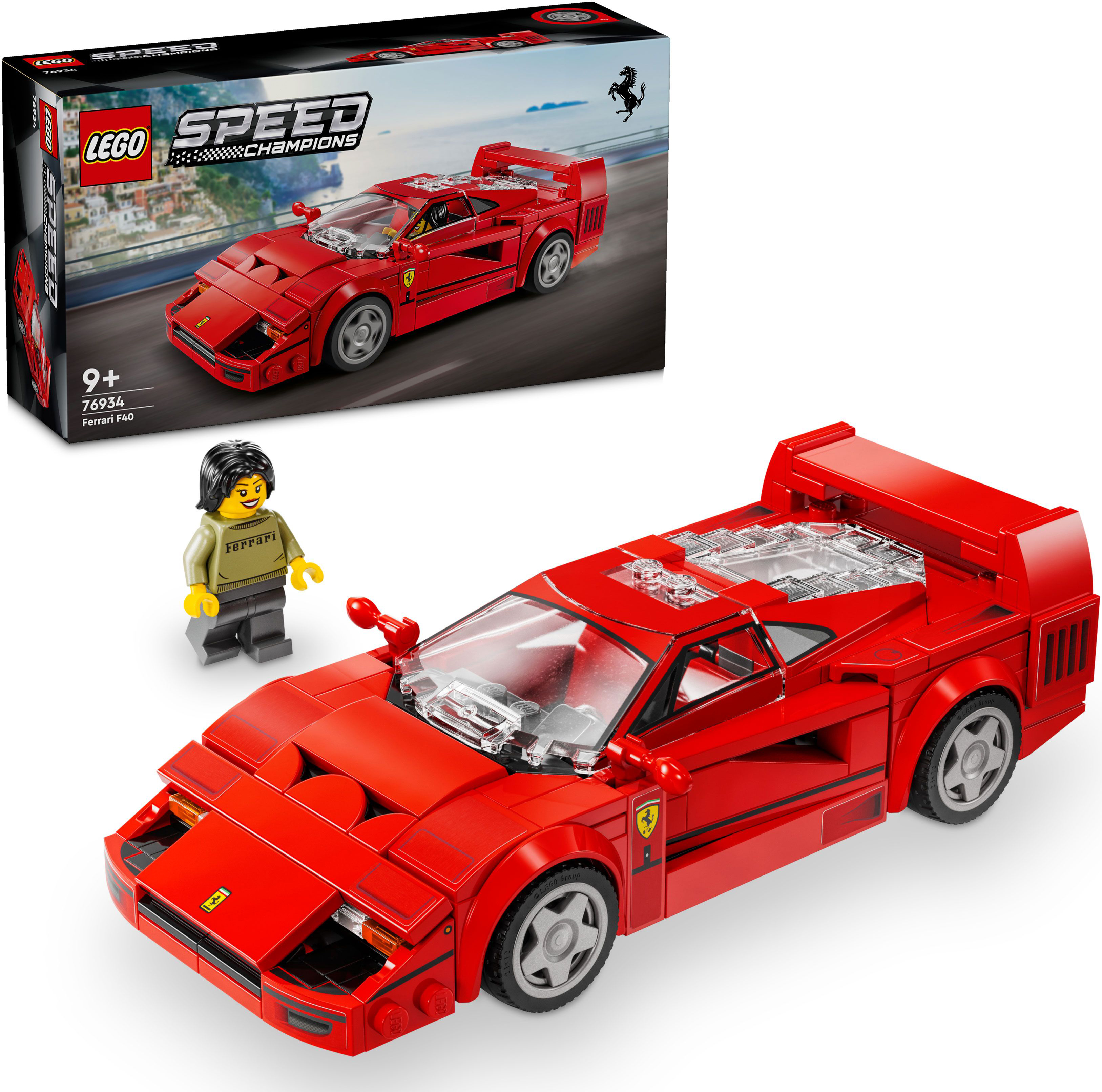 Конструктор LEGO 76934 Суперкар Ferrari F40 фото 12