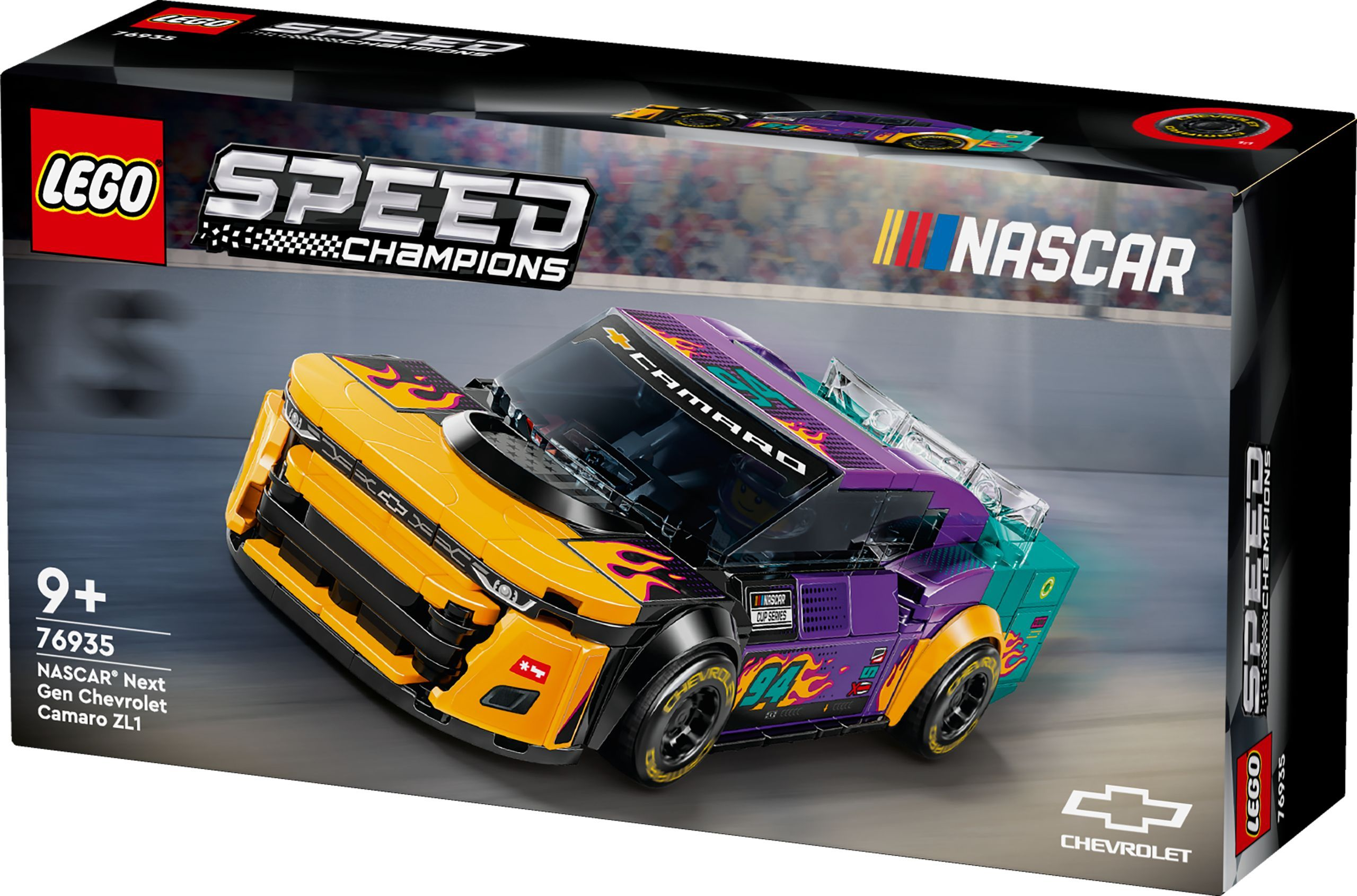 Конструктор LEGO 76935 NASCAR Next Gen Chevrolet Camaro ZL1 фото 3