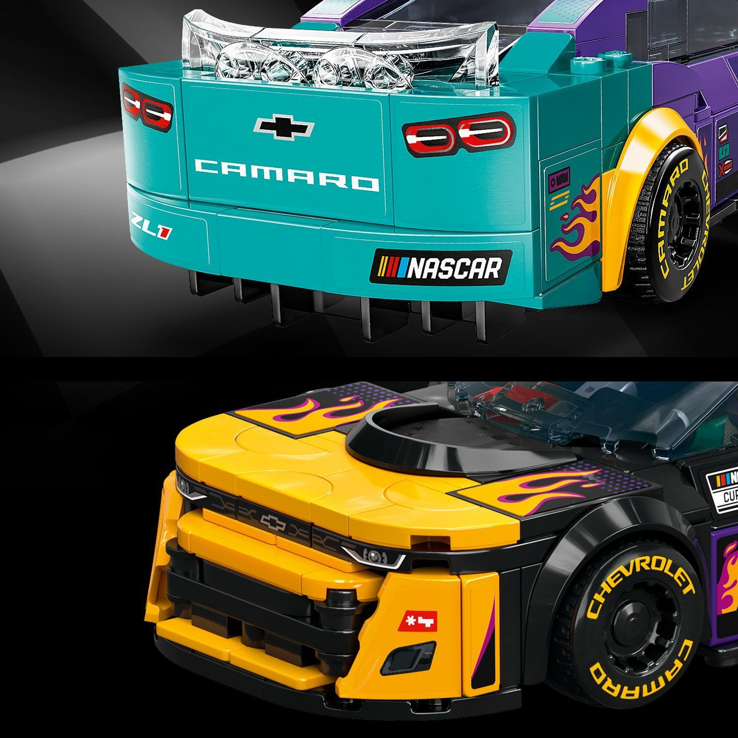 Конструктор LEGO 76935 NASCAR Next Gen Chevrolet Camaro ZL1 фото 17