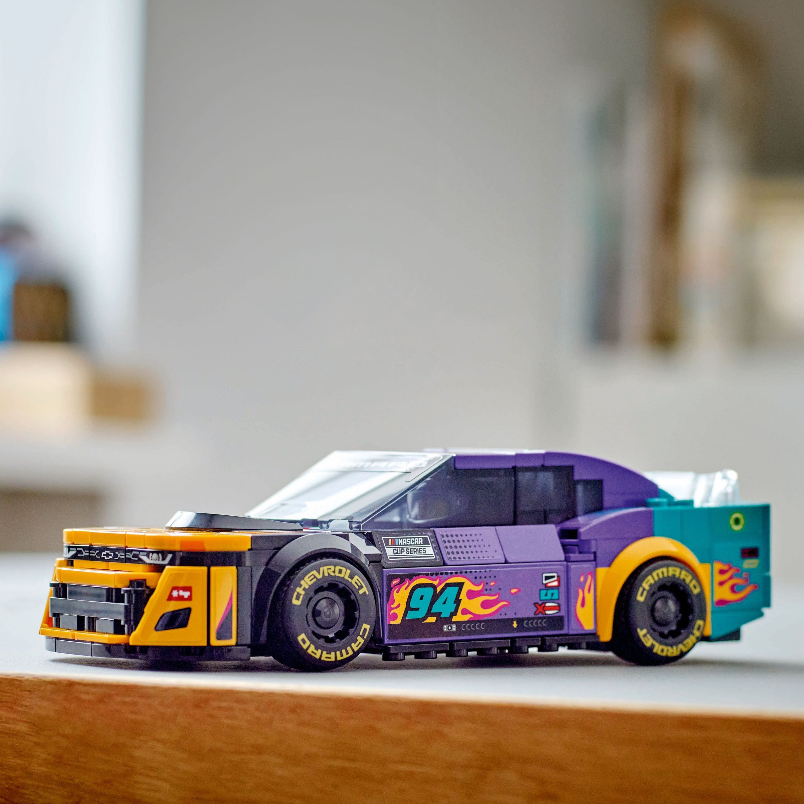 Конструктор LEGO 76935 NASCAR Next Gen Chevrolet Camaro ZL1 фото 14