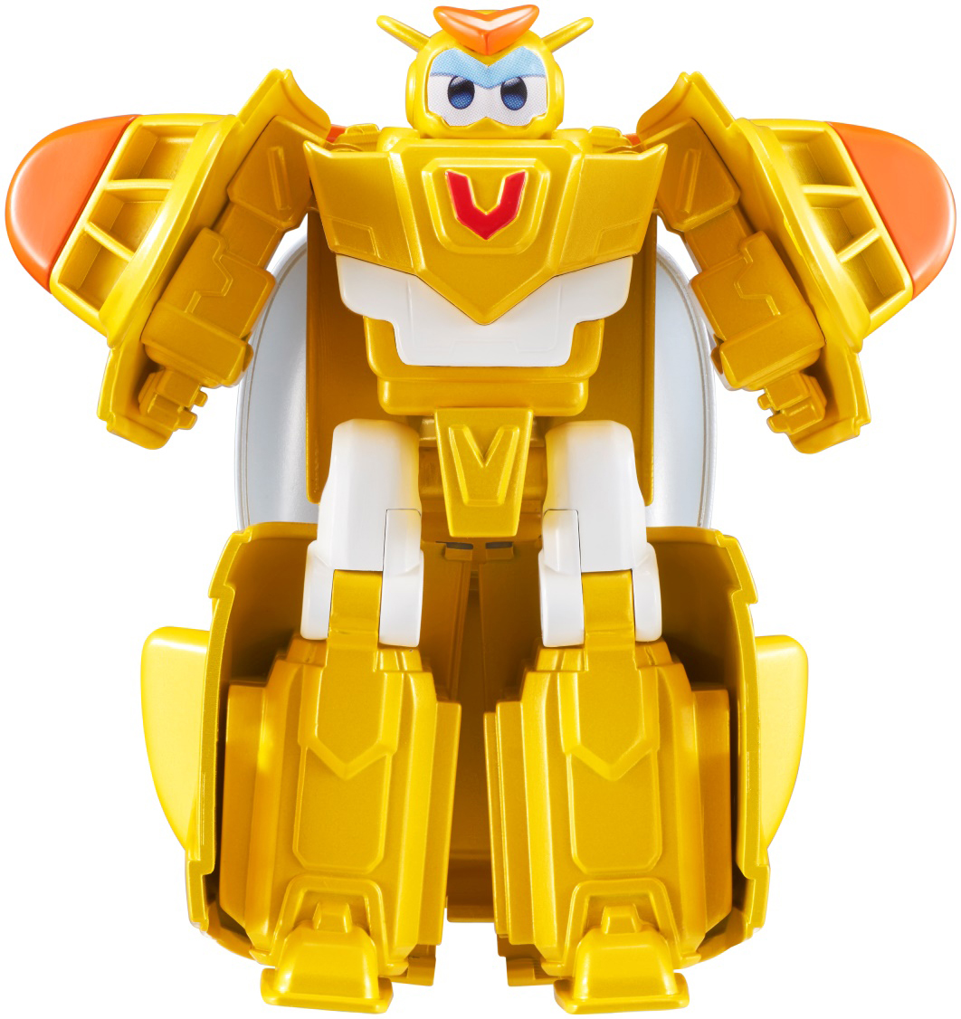 Ігрова фігурка-трансформер Super Wings Transforming Super Pet Золотий Хлопчик улюбленець (EU770644)фото3