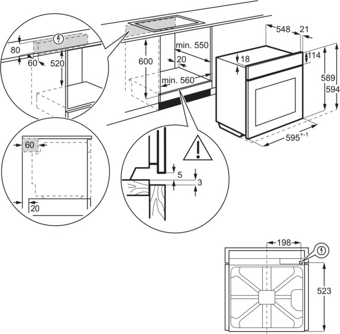 Духовой шкаф Electrolux EOE8P39WV фото 2