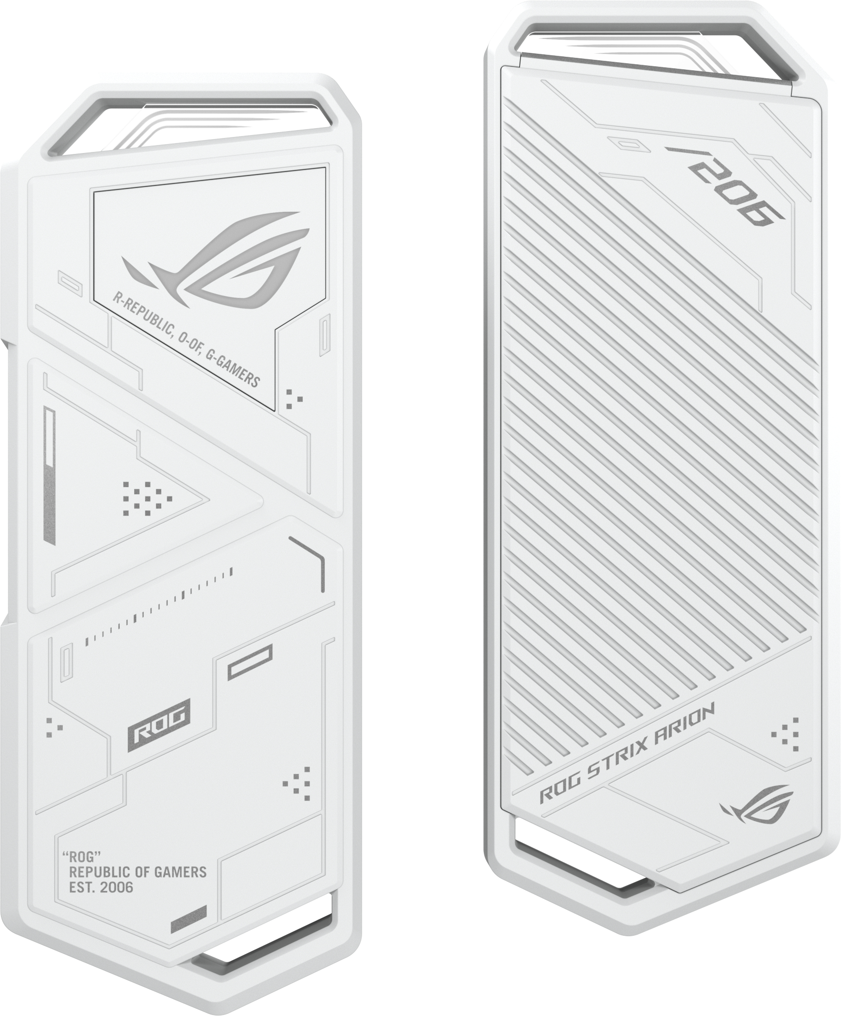 Корпус для SSD ASUS M.2 PCIe NVMe ROG STRIX ARION ESD-S1C/WHT/G/AS Gen 2x Type-C 3.2 (90DD02H1-B09000) фото 7