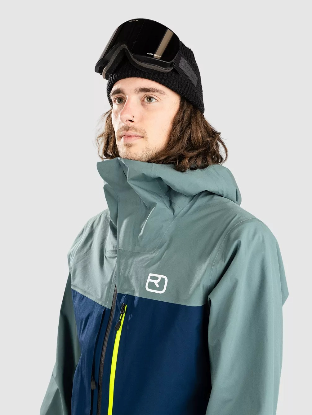 Куртка чоловіча Ortovox 3L Ravine Shell Jacket M deep ocean Mфото3