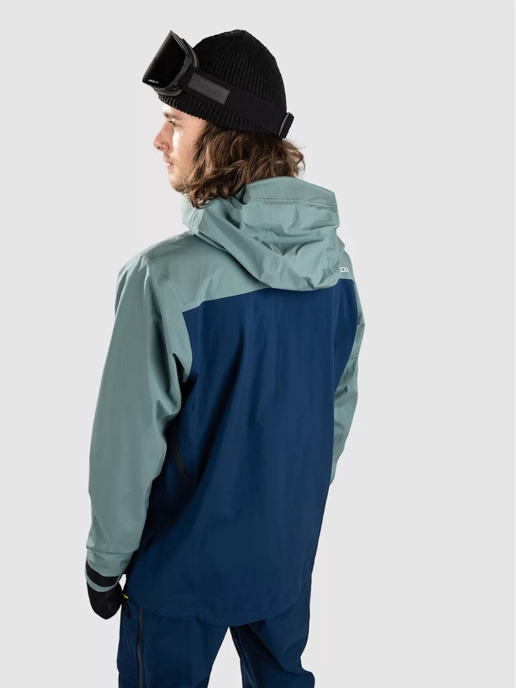 Куртка чоловіча Ortovox 3L Ravine Shell Jacket M deep ocean Mфото8