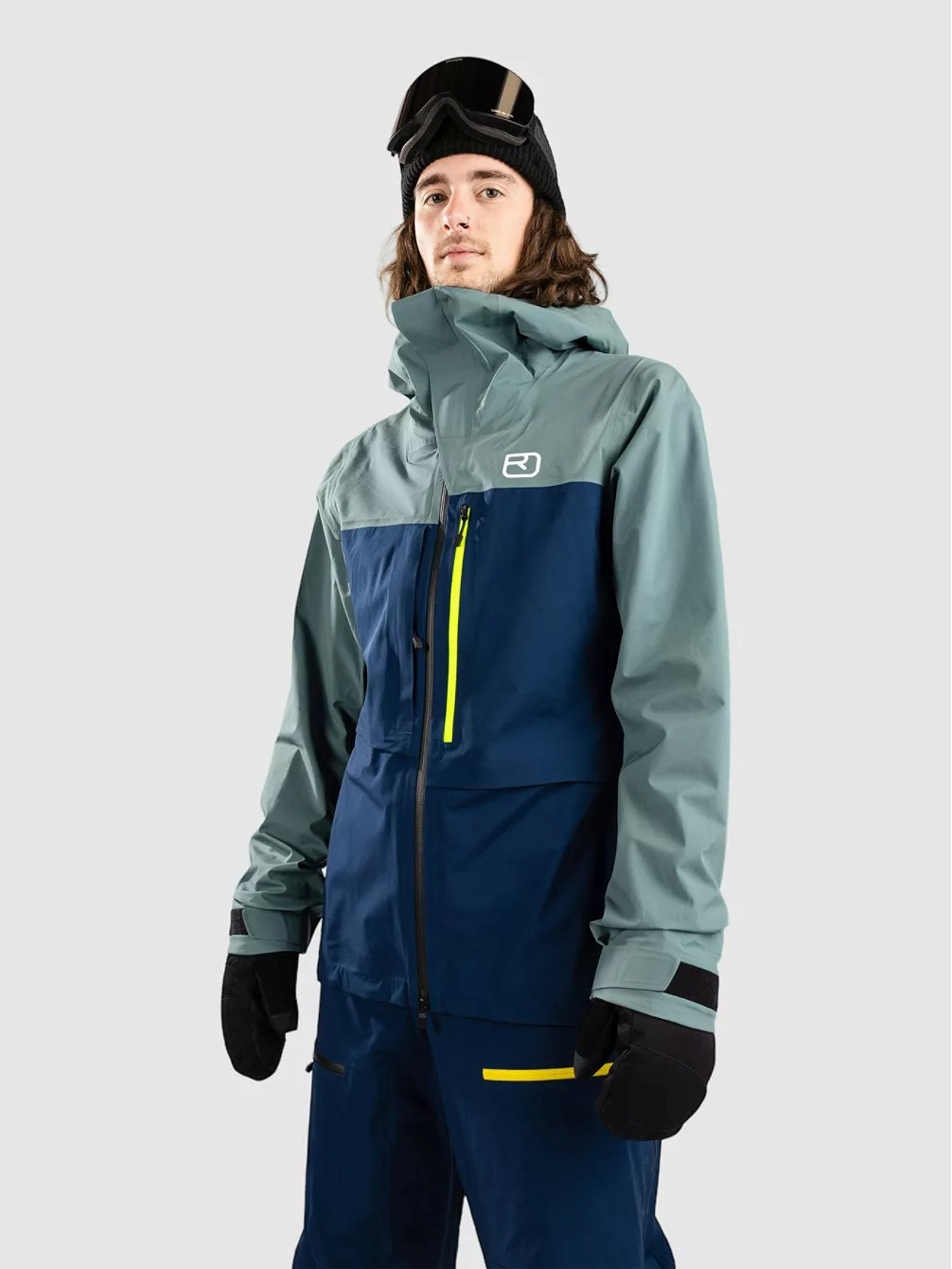 Куртка чоловіча Ortovox 3L Ravine Shell Jacket M deep ocean Mфото7