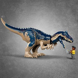 Конструктор LEGO 76966 Jurassic World Миссии динозавров: Грузовик для перевозки алозавра фото 31