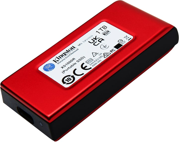 Портативный SSD Kingston XS1000 Portable 1000GB USB 3.2 Gen 2 (SXS1000R/1000G) фото 4