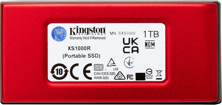 Портативный SSD Kingston XS1000 Portable 1000GB USB 3.2 Gen 2 (SXS1000R/1000G) фото 3