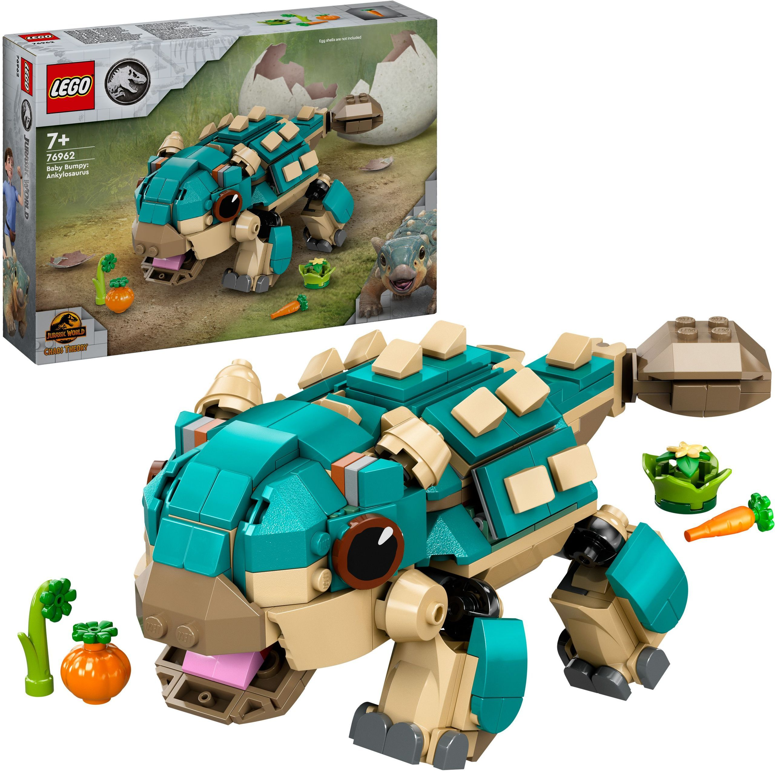 Конструктор LEGO 76962 Jurassic World Малюк Бампі: Анкілозаврфото25