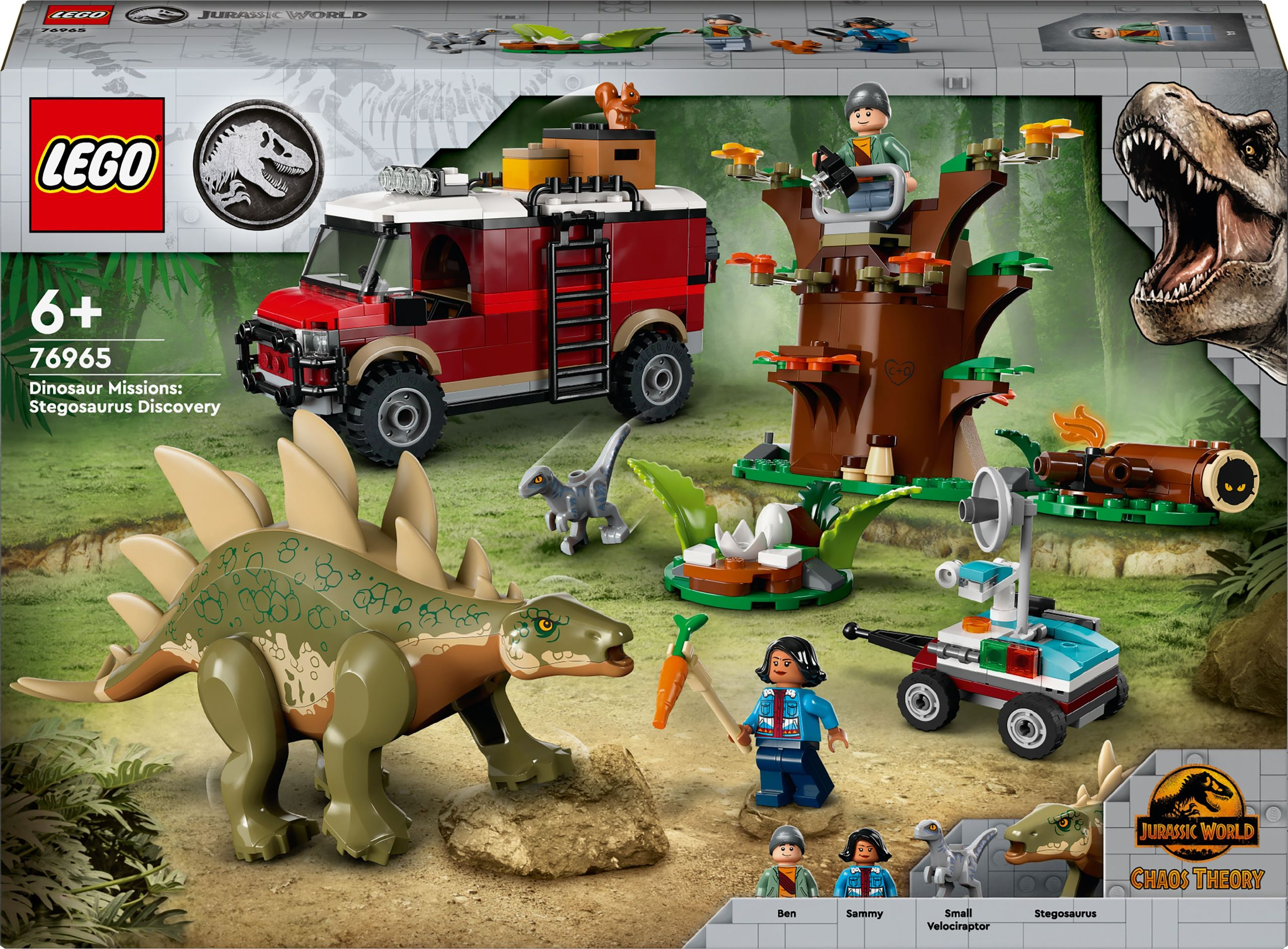 Конструктор LEGO 76965 Jurassic World Місії динозаврів: Знахідка стегозаврафото2